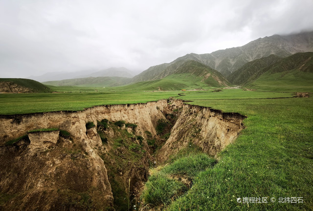 新疆和田策勒县昆仑山大峡谷景区夏日风景