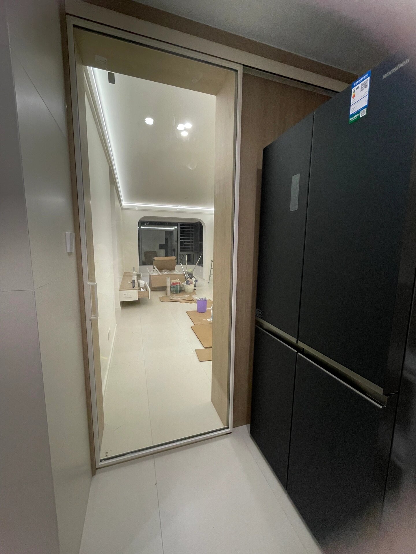 厨房吊门(单吊移门)