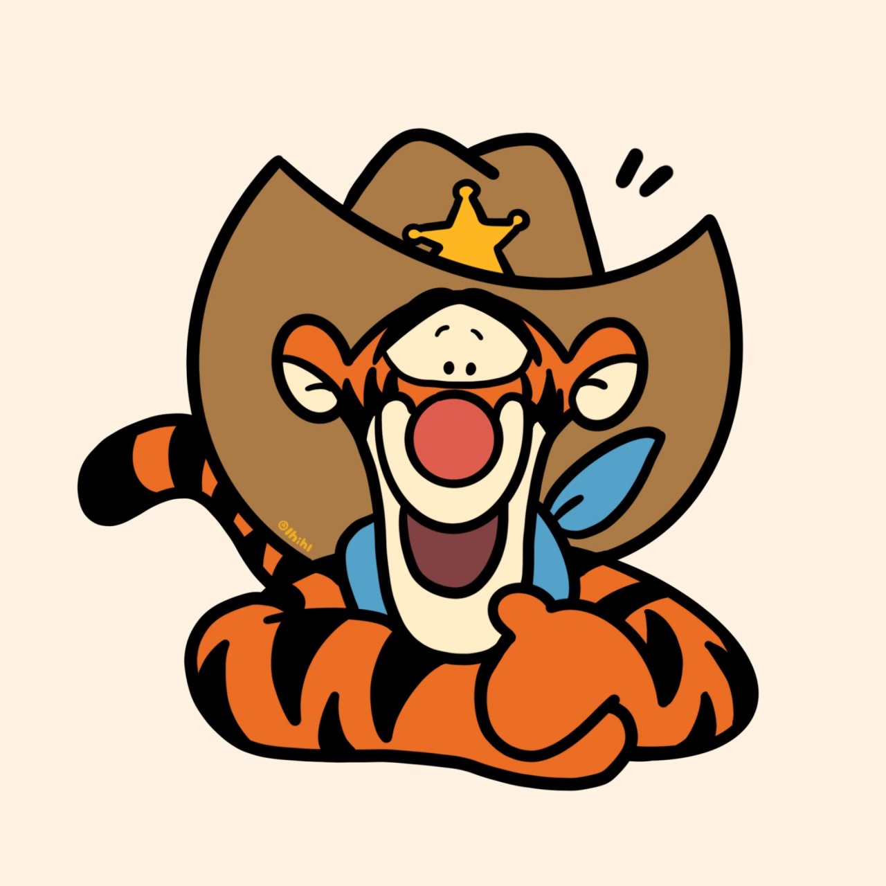 跳跳虎可爱手绘头像合集|winnie the pooh7715 99996996