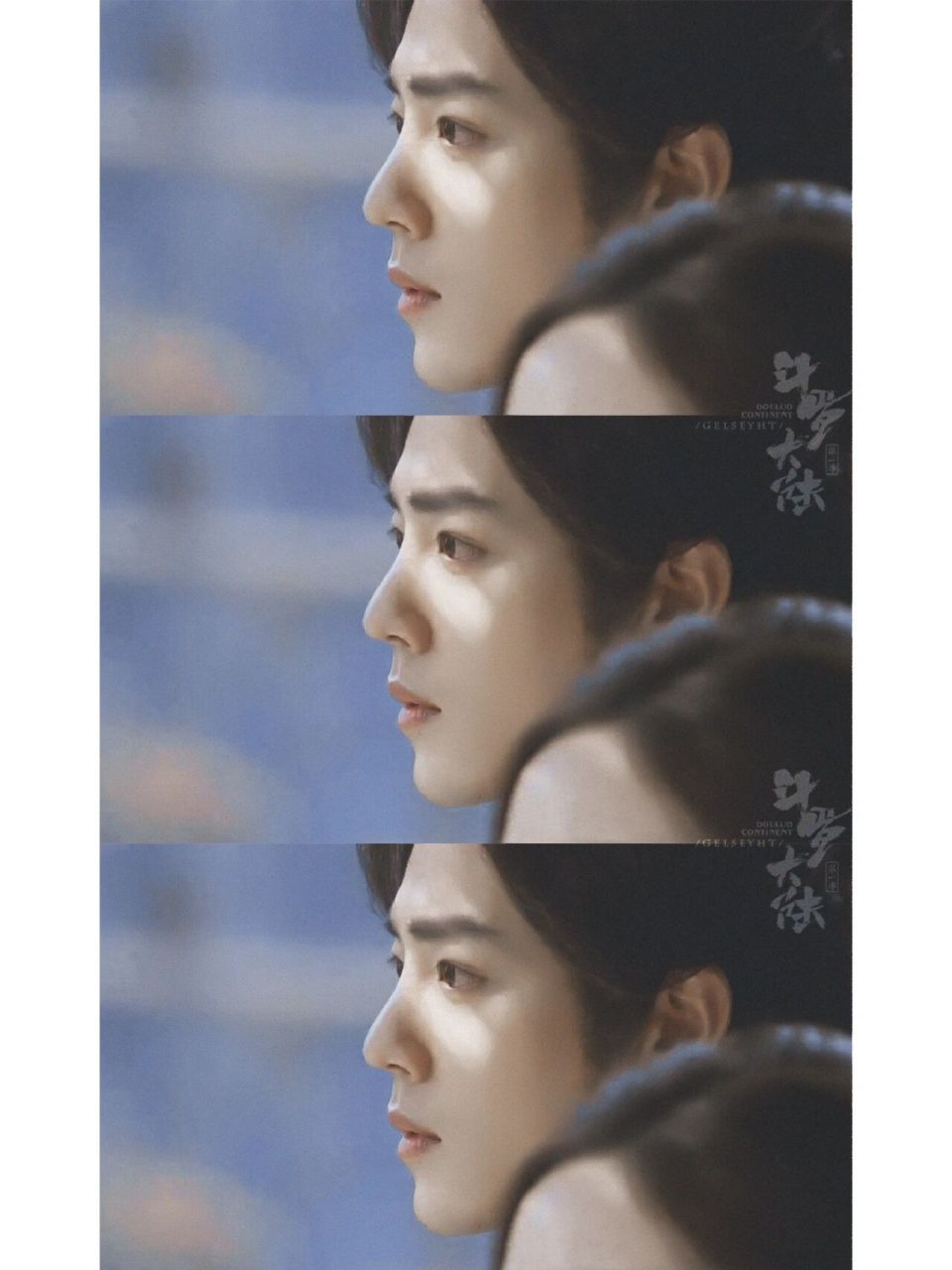 光与影之中绝美的唐三侧脸 每天看看美图,保持好心情