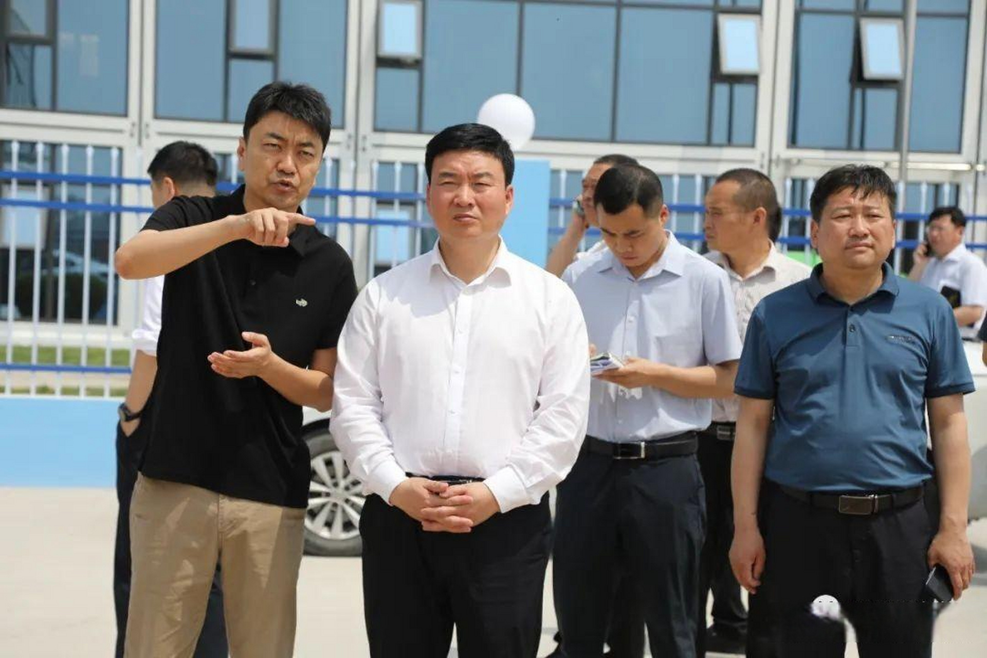 原阳县委书记刘兵带队督导调研预制菜产业园建设工作 5月18日上午