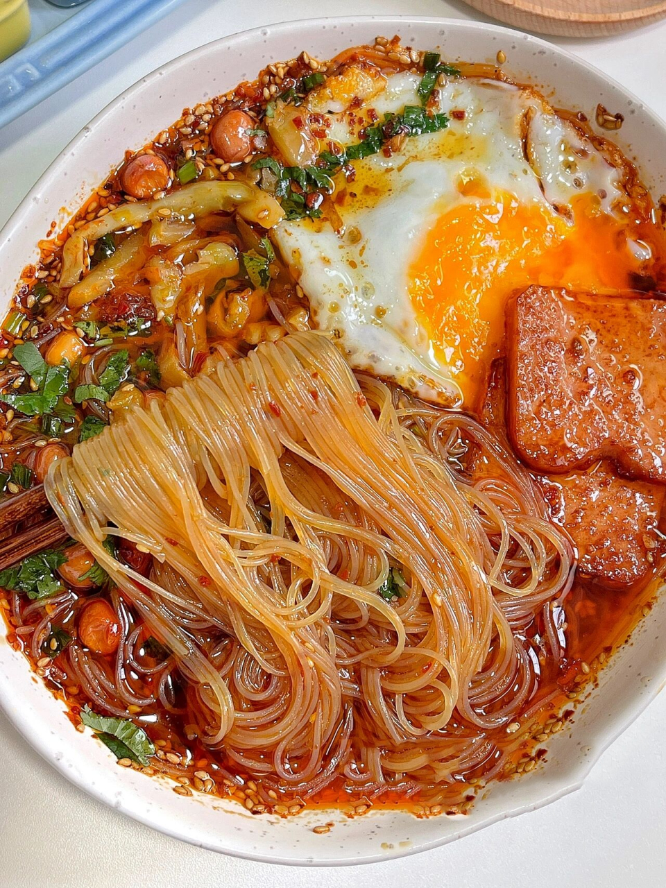 酸汤米粉75这样做真的比路边摊好吃百倍～ 十分钟搞定,这样做真的巨