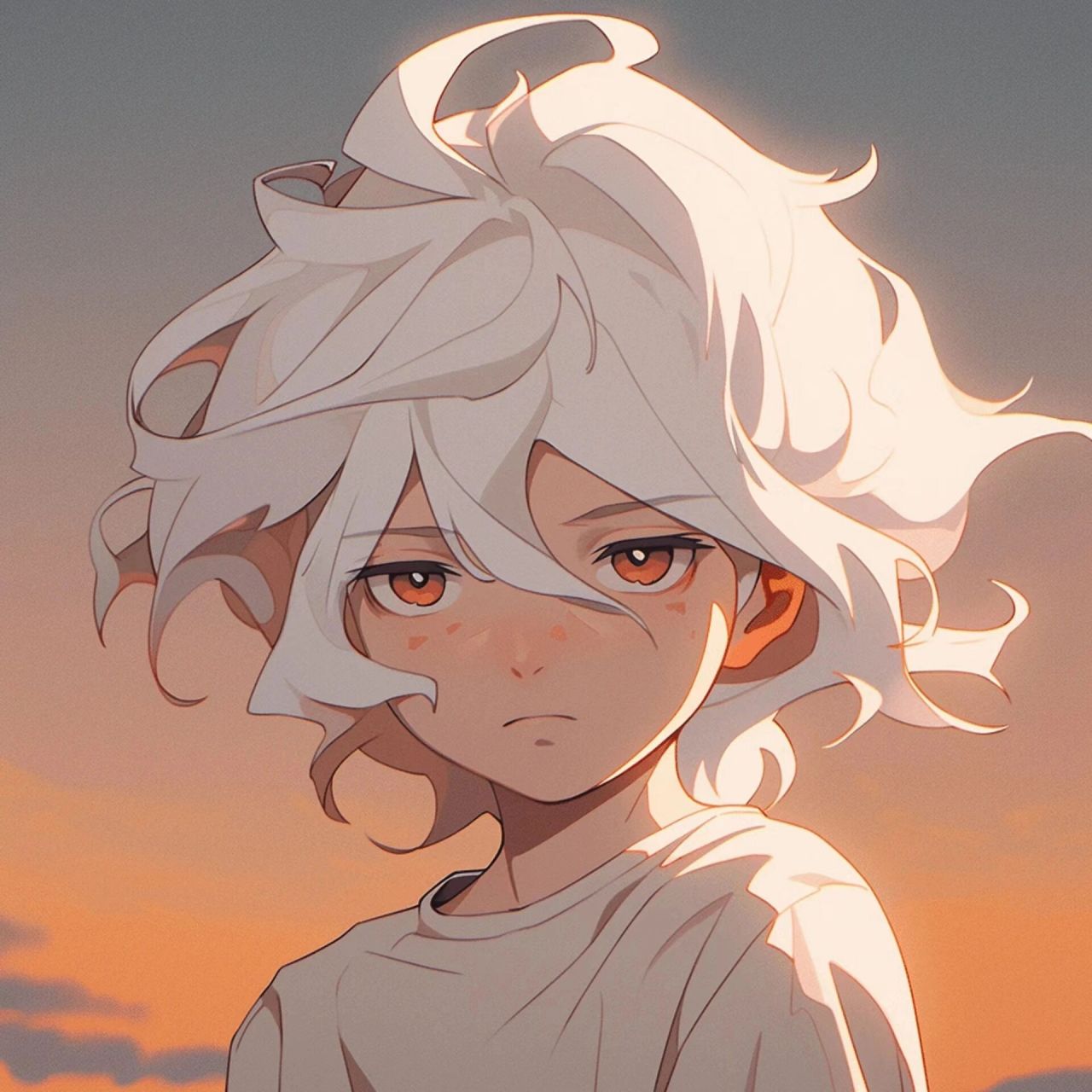 日落版可爱头像|男