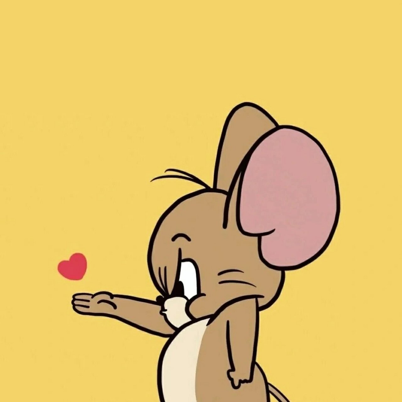 小老鼠情侣头像图片