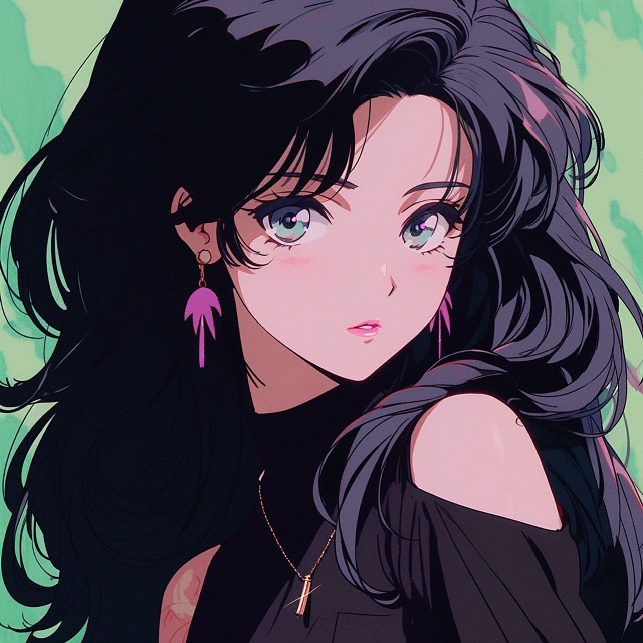 小众好看甜酷女孩漫画头像分享!