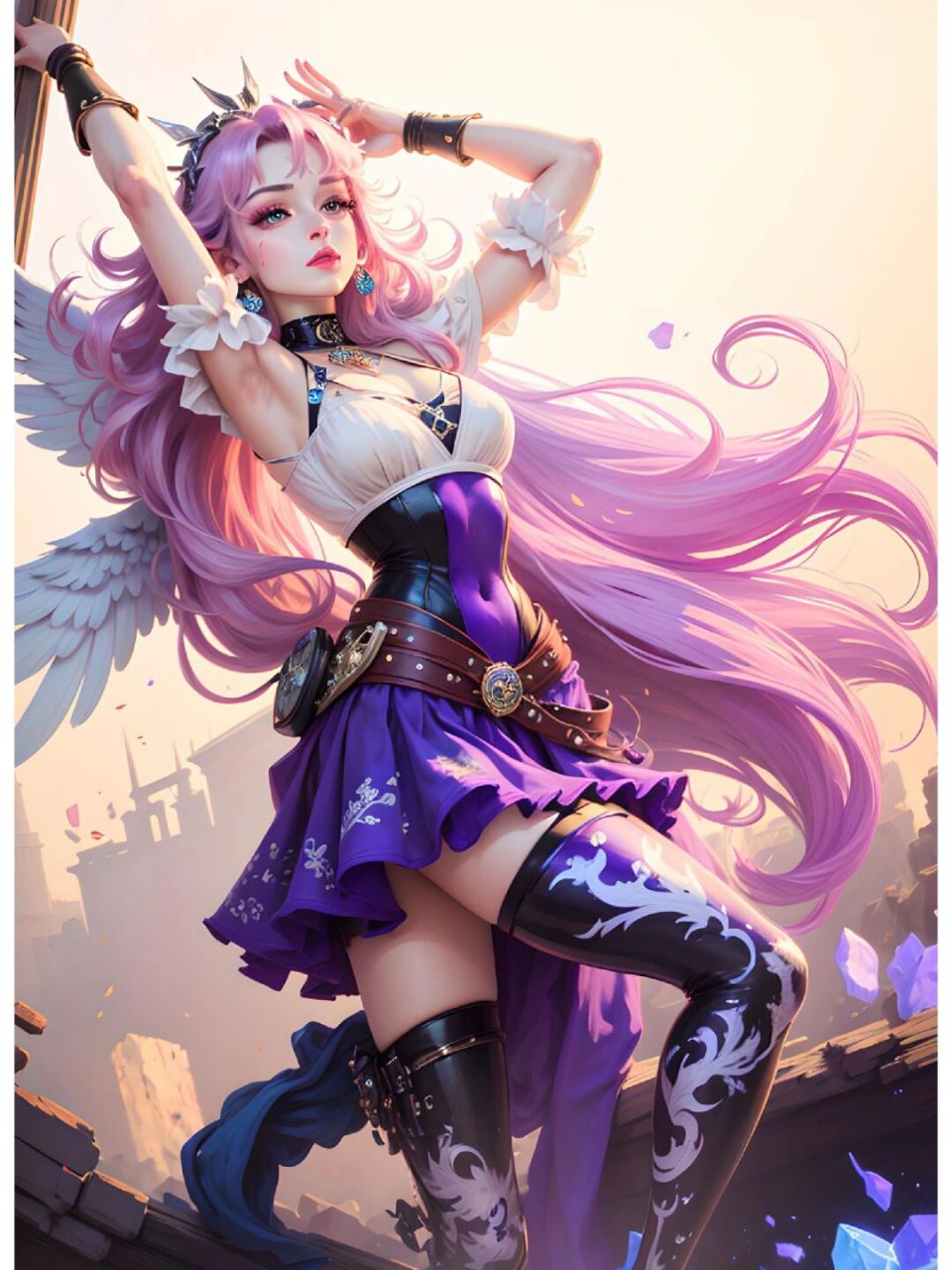 ai绘画/这样的萨勒芬妮谁会不爱 06