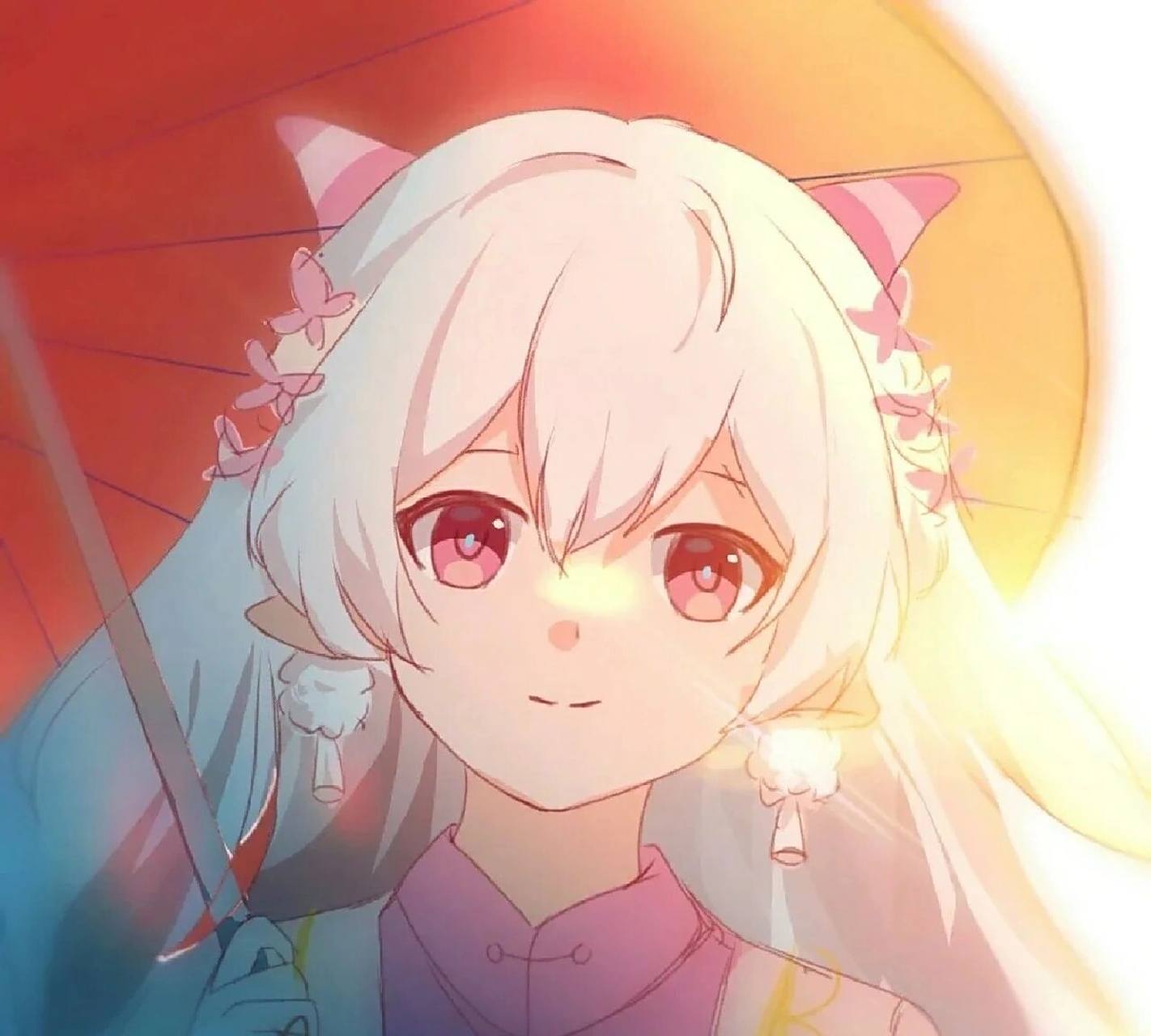 美羊羊头像,第四幅是猫化的美喵喵