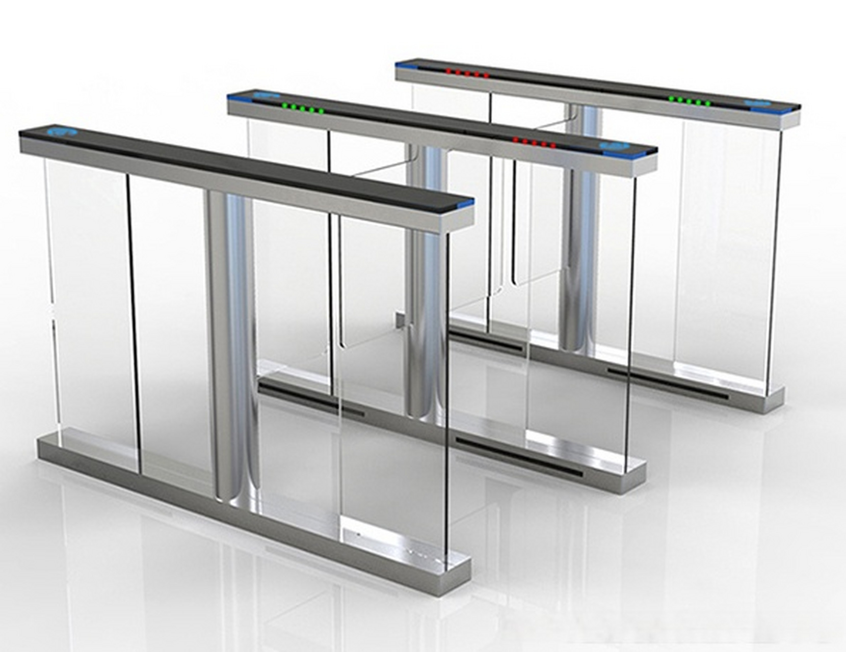闸门开启速度快,平稳,主要是针对人员通道进行智能管理的高科技产品