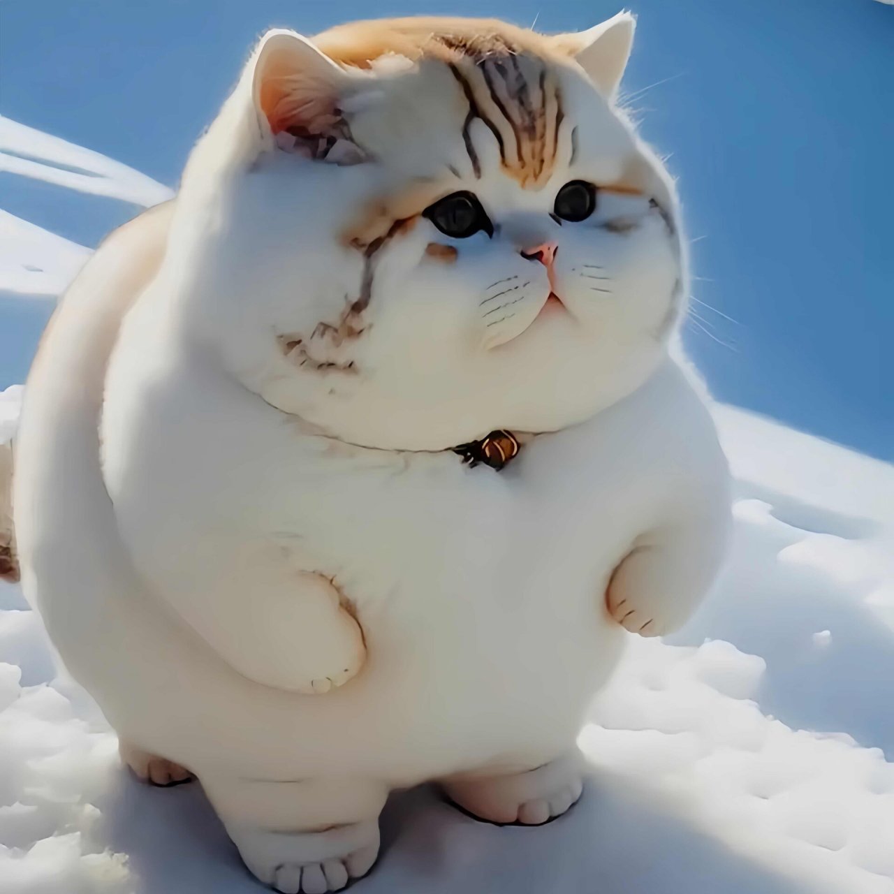 情侣头像!胖猫 这情侣头像也太好看了!