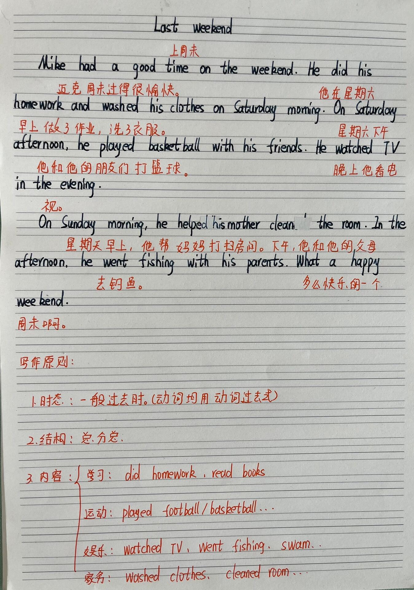 包含六年级英语写作专项（段落）的词条