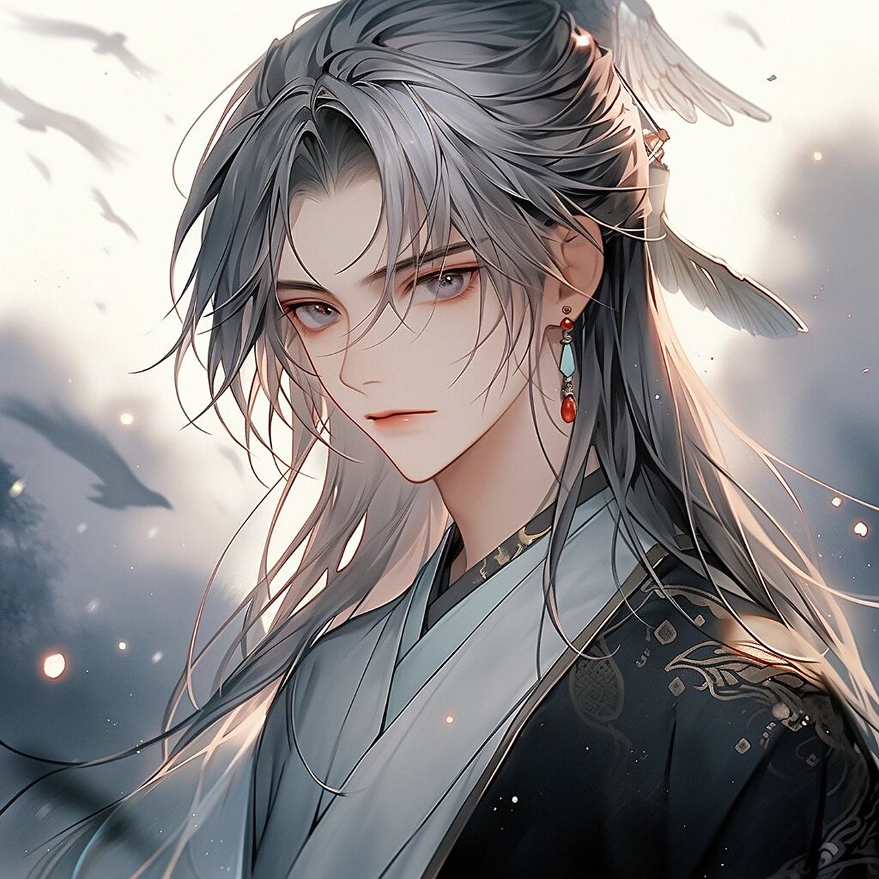 江湖侠客帅气少年|古风头像|帅气男生头像