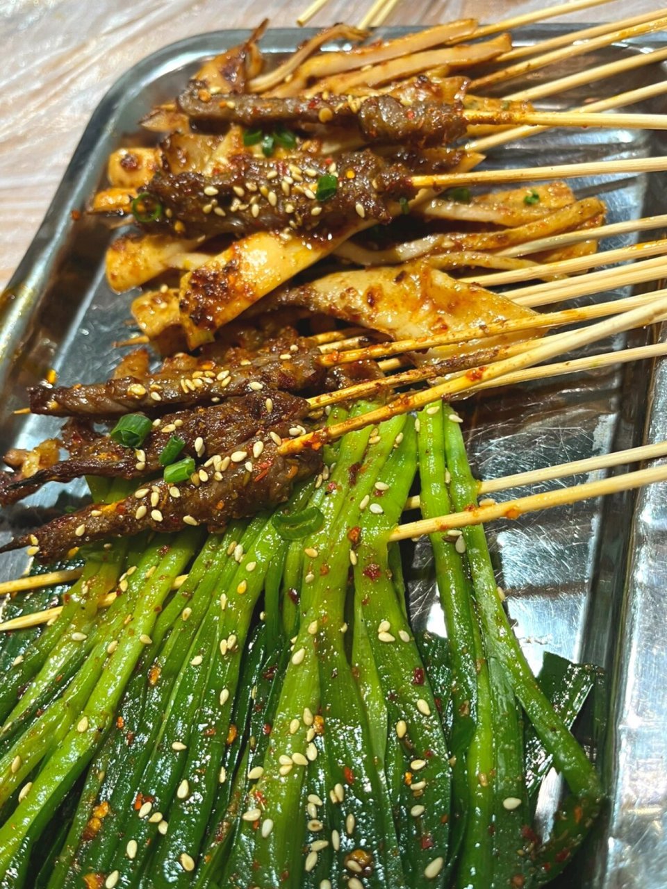 烧烤之最——油炸米豆腐 烧烤虽然大同小异 但不同的地方总会有特别的