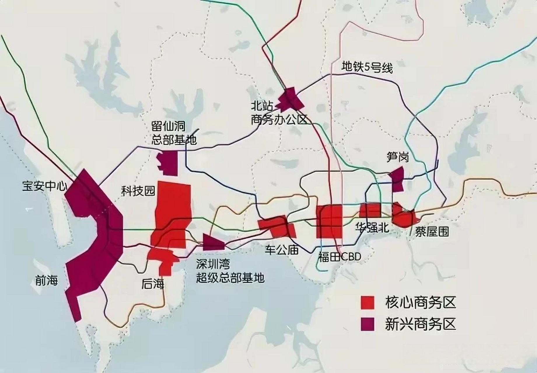 就灯光秀表演而言,深圳湾的cbd其实已经不亚于福田cbd了