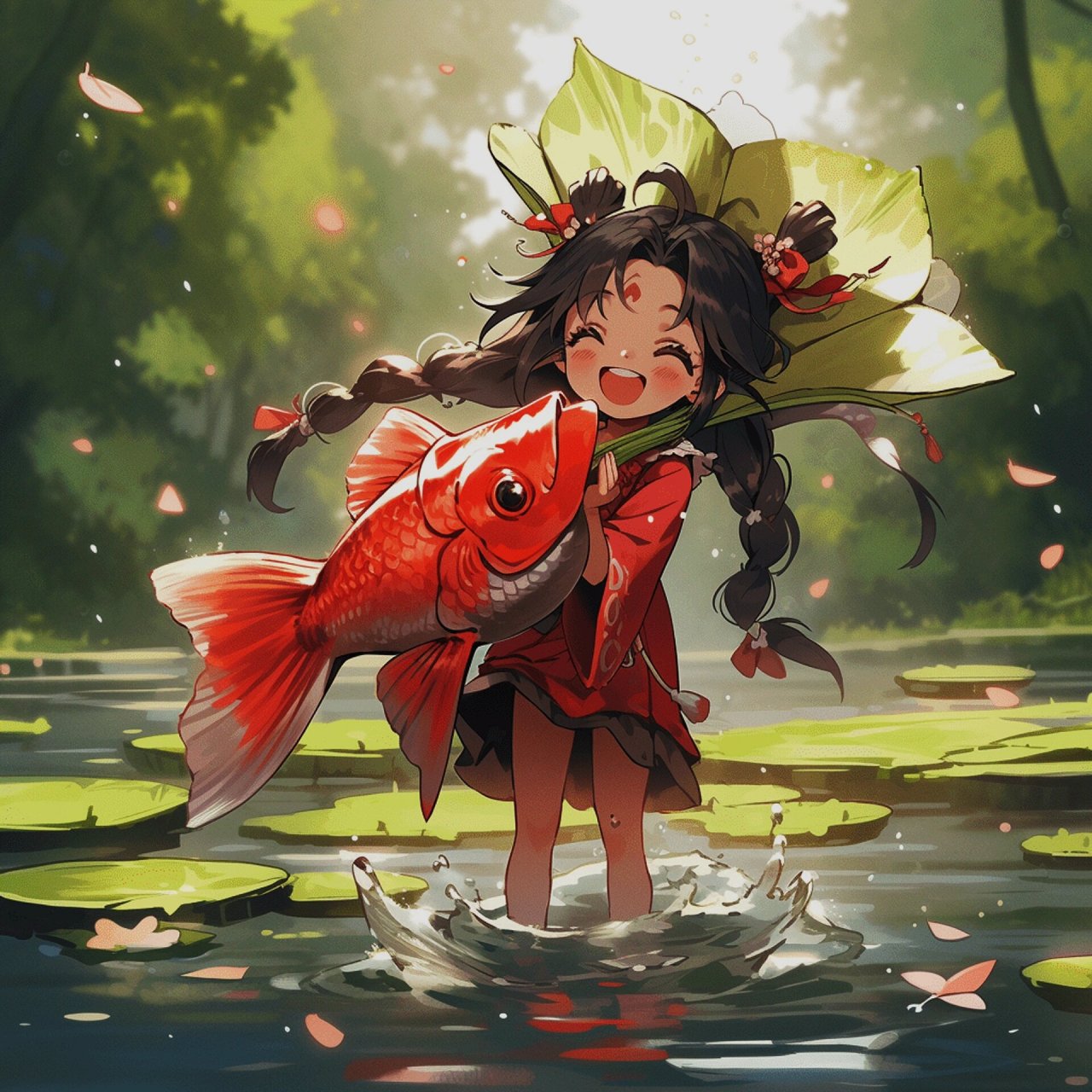 锦鲤好运/超治愈的锦鲤头像