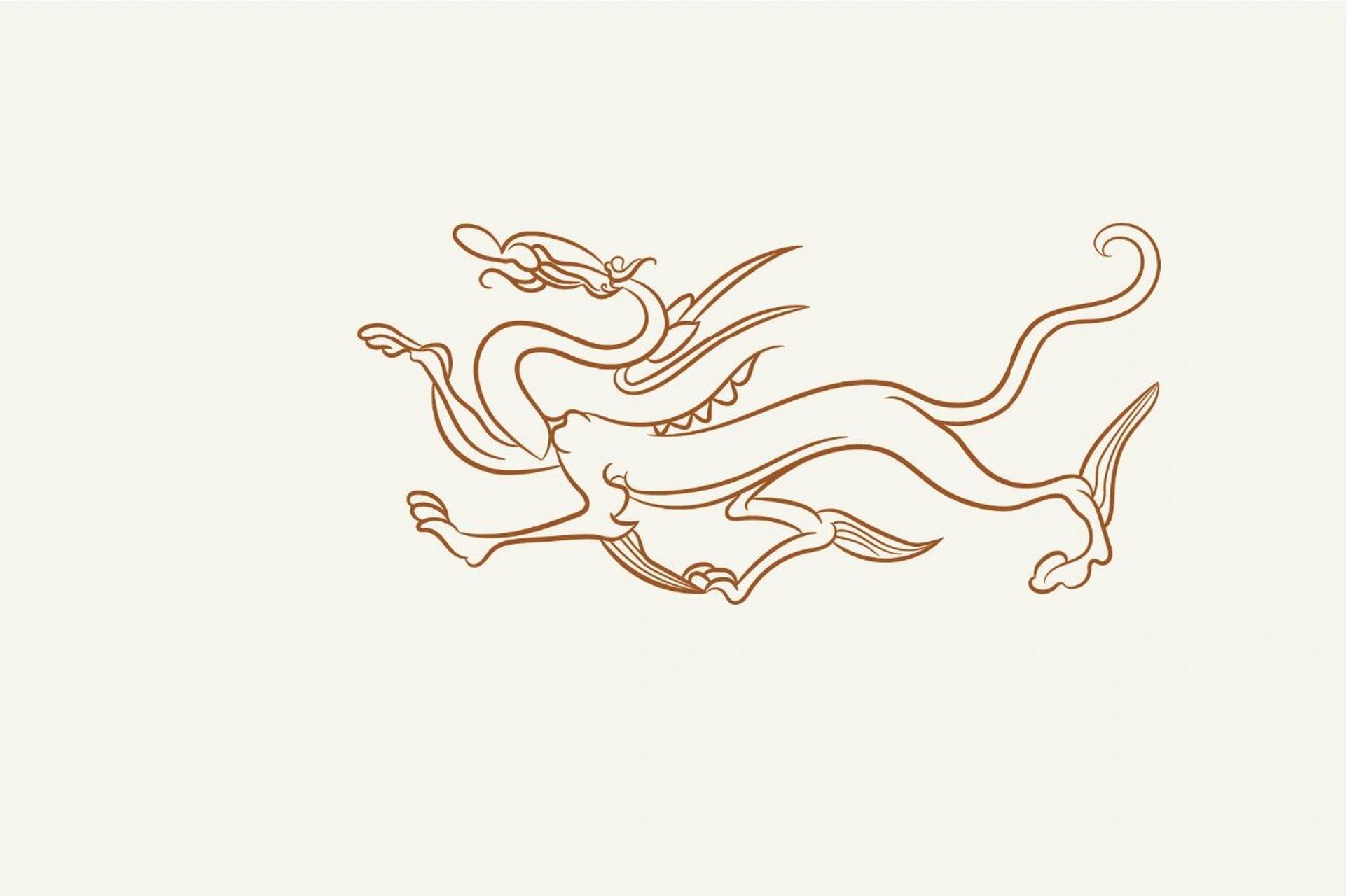 传统纹样—四神兽(青龙白虎朱雀玄武) 传统文化 设计素材 专研纤雕