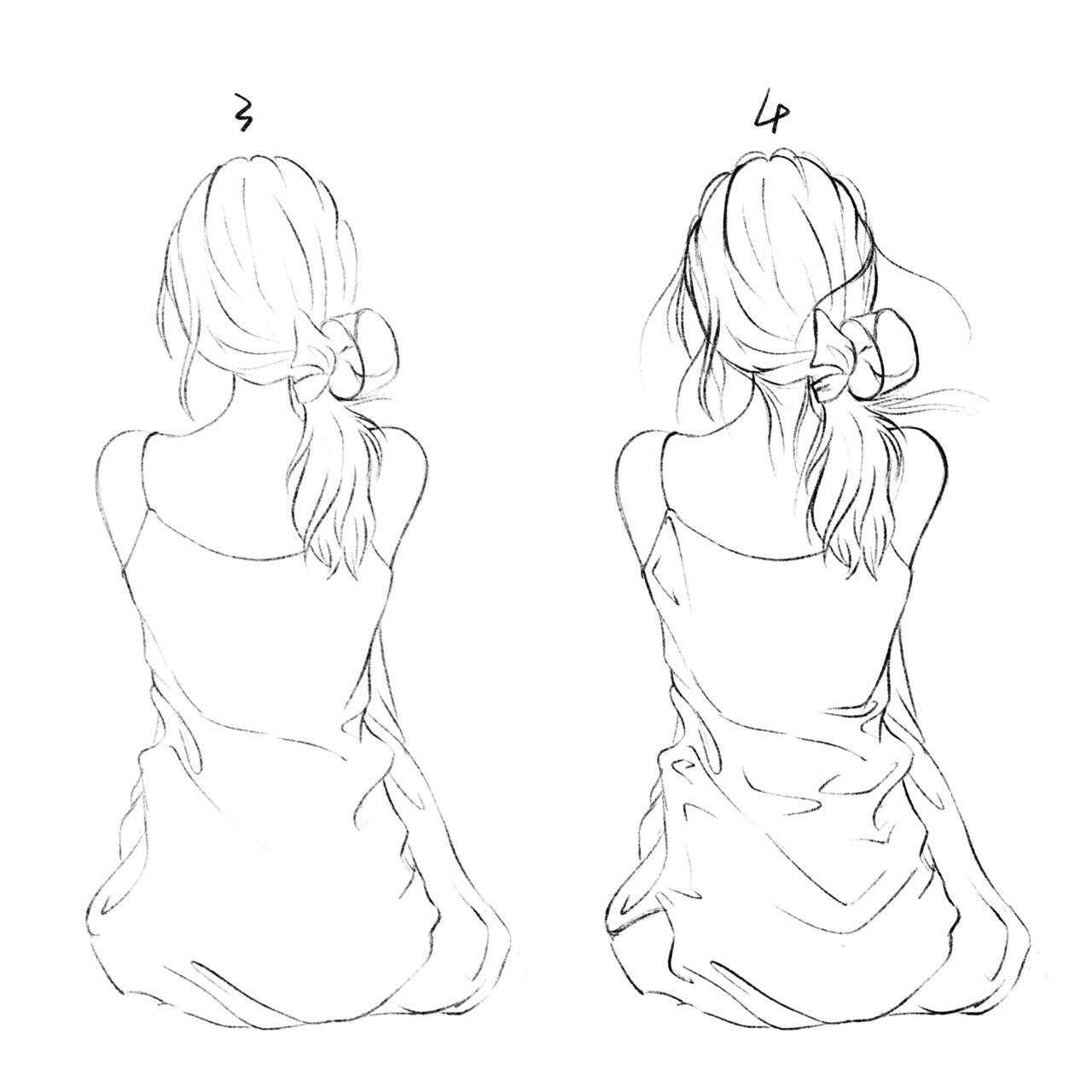 人物速写丨海边背影丨绘画教程