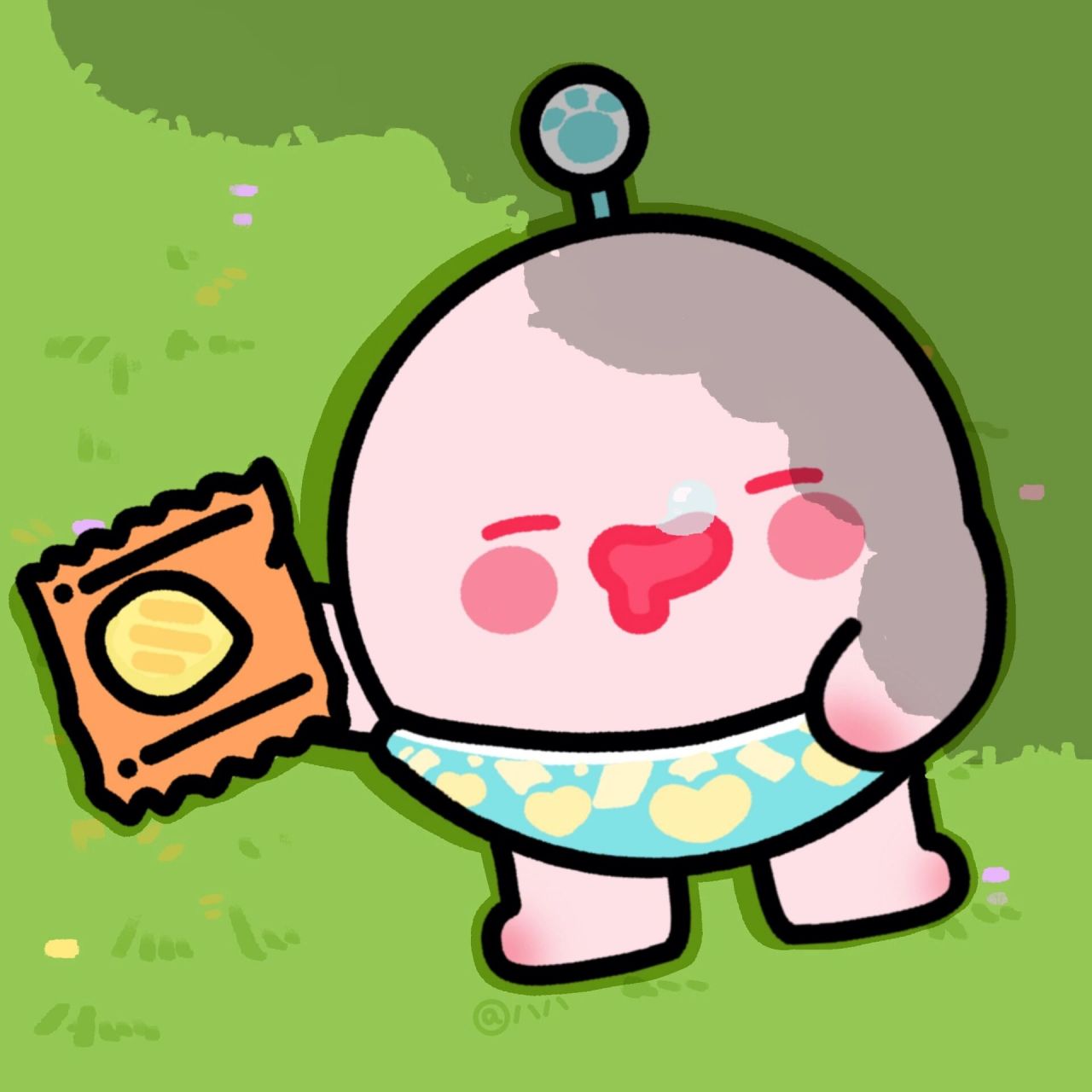 蛋仔派对圆圆子/头像壁纸 很早之前画的了忘发小红书了