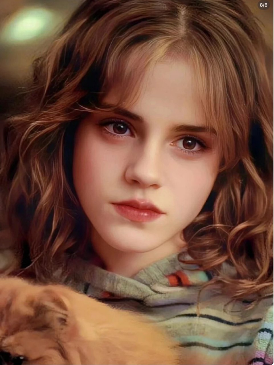 赫敏神图(禁盗)附赠狮院女头像 #哈迷# #赫敏# #哈利波特# #好看头像