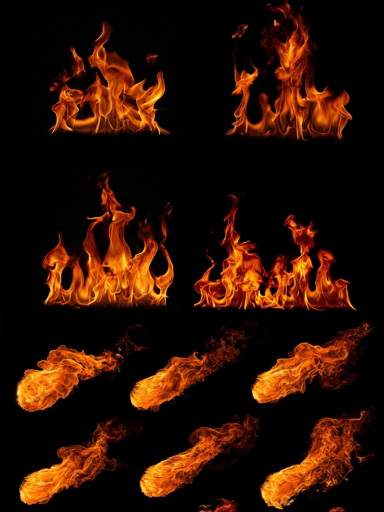 火焰元素免抠素材