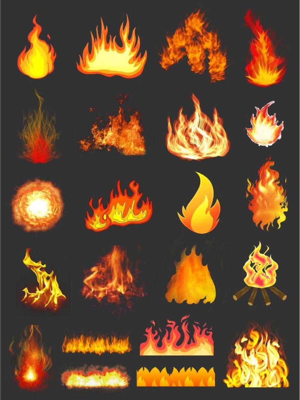 火焰素材免抠高品质图片