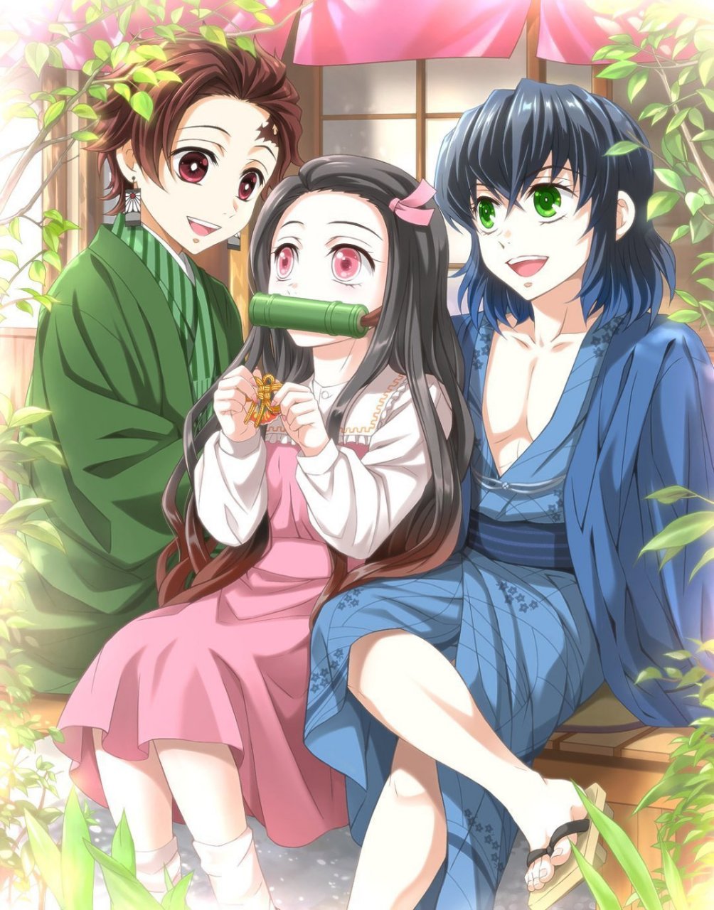鬼灭之刃#今天12月28日也是称豆子生日,祝称豆子生日快乐 pid