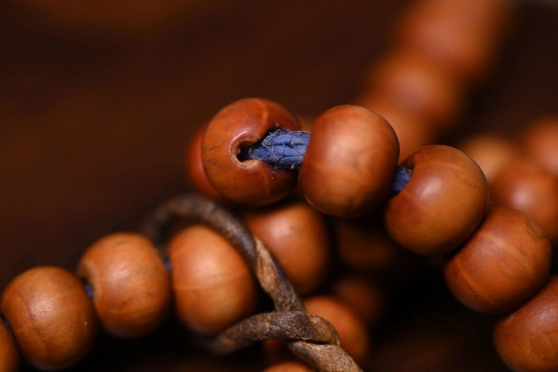 藏区盘捻老六道木念珠/佛珠 〓圆满108颗〓镇宅驱邪!