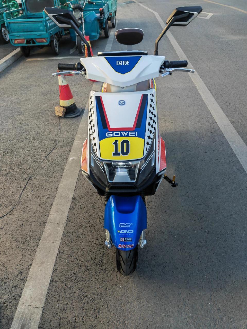 国威 cp900 大量到货基本配置:60/72v30ah(兼容72v60ah锂电池),超大