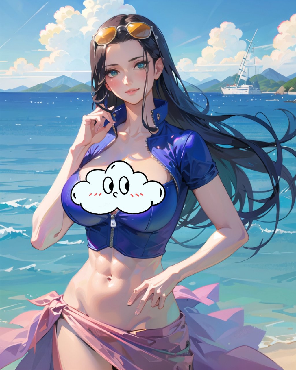 海贼王丨妮可罗宾壁纸