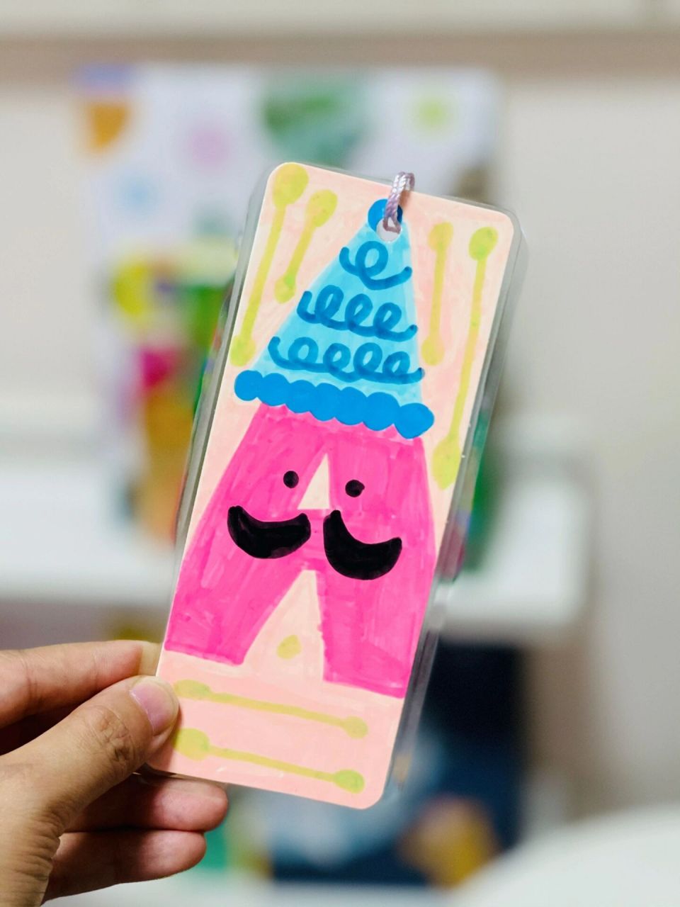 可可爱爱的字母书签92