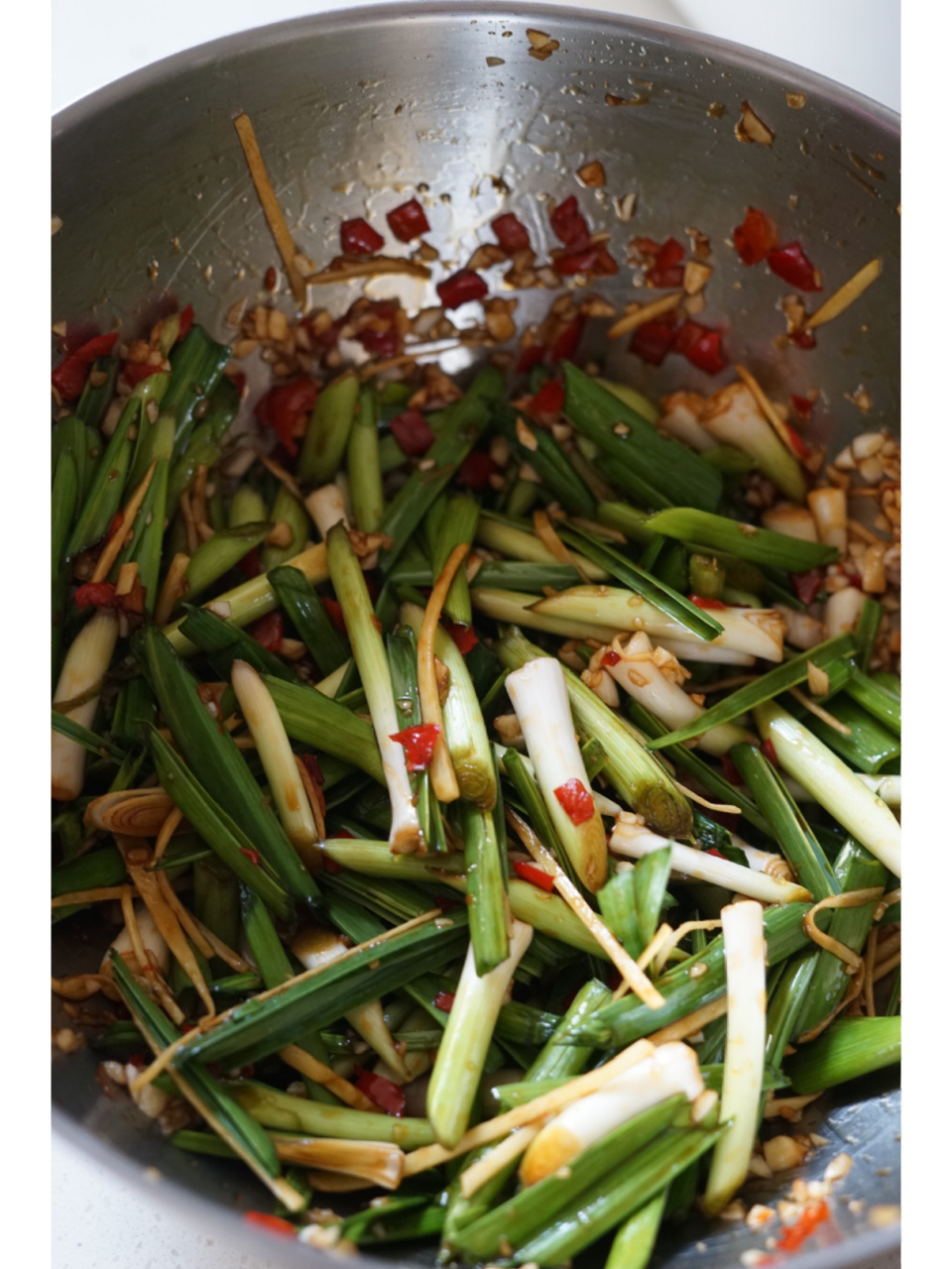 腌蒜苗|可好吃可好吃啦 能吃蒜苗的可以来试试 当初第一次吃上就觉得