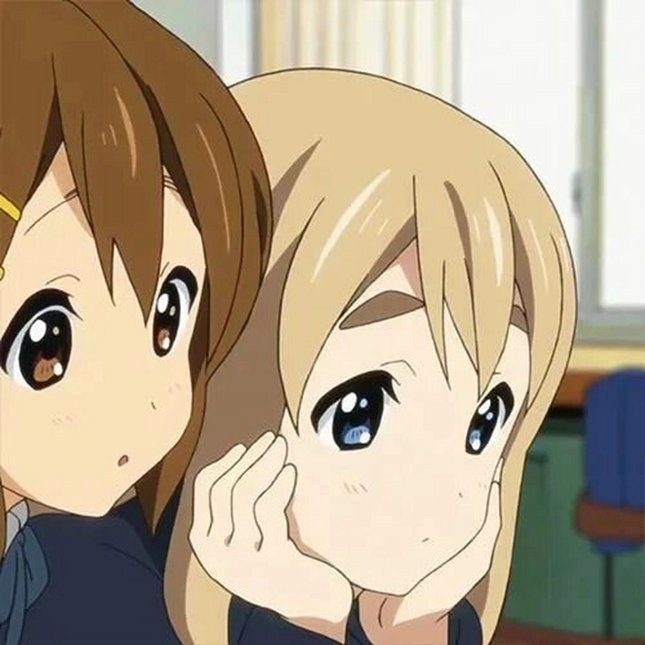 女生头像/轻音少女/93求图 闺蜜2人的头像,轻音少女