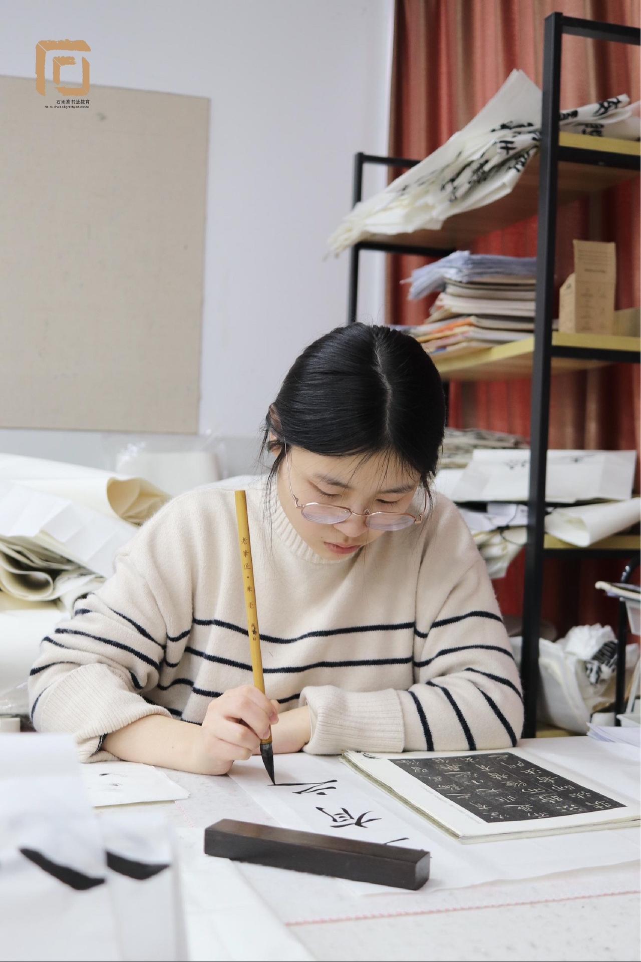 在书法校考冲刺路上,怀揣热爱,全力以赴,书写属于自己的精彩篇章