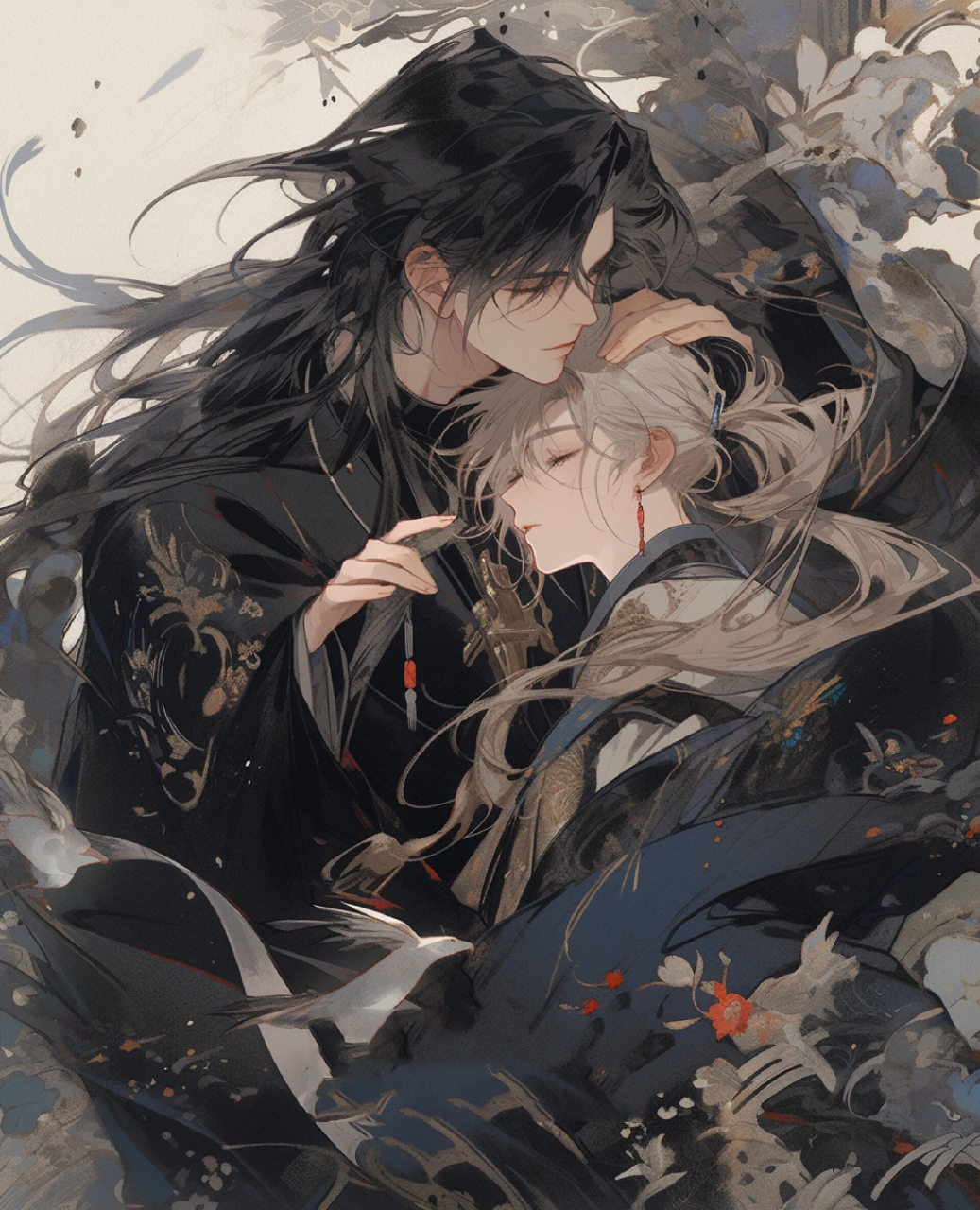 中国水墨古风︳双生