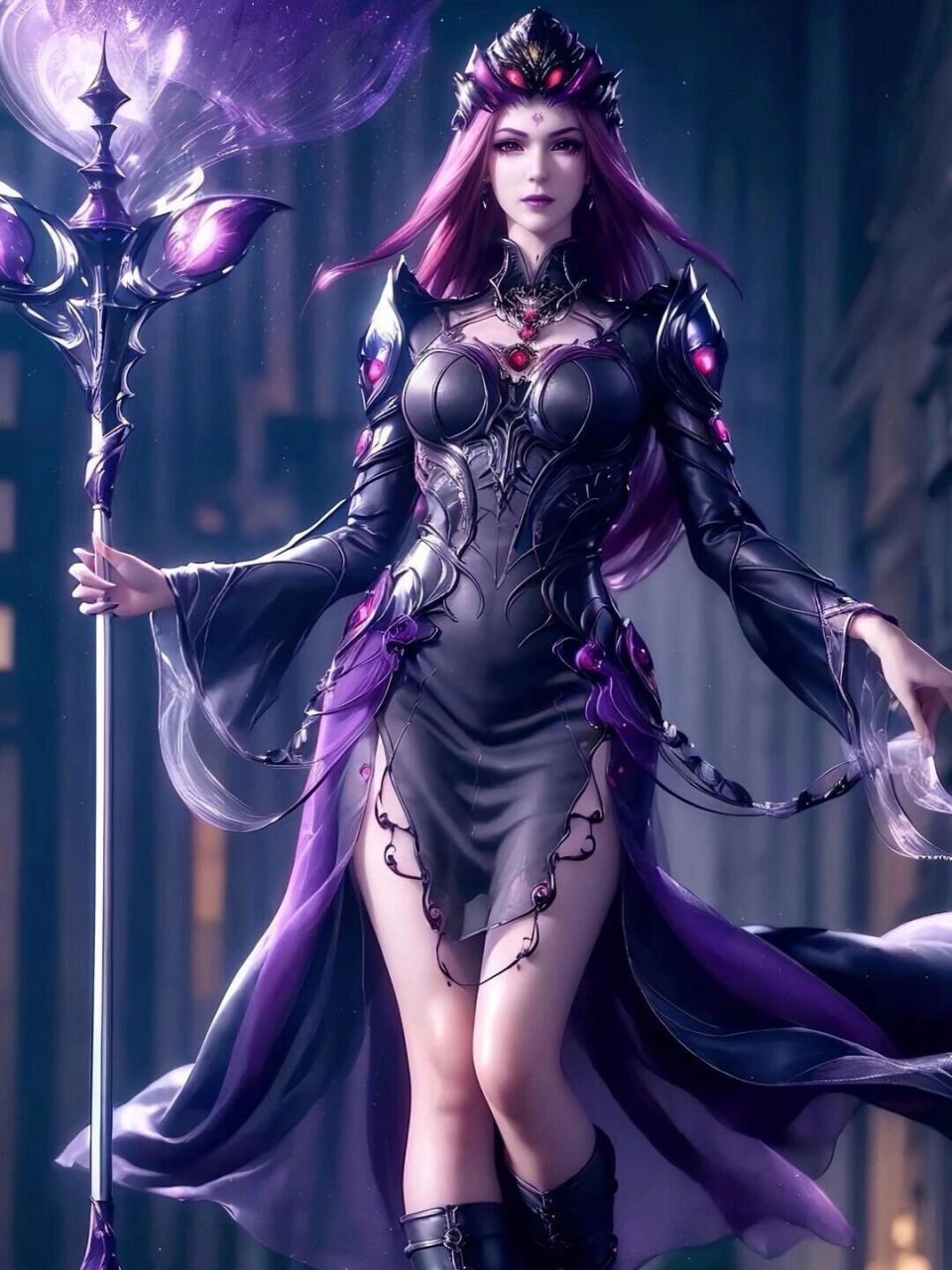 斗罗大陆比比东壁纸 斗罗大陆比比东壁纸   原图来自百度