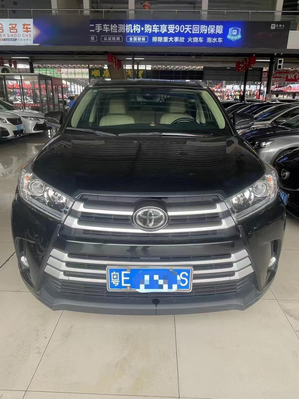 拿下19年7月丰田汉兰达2.