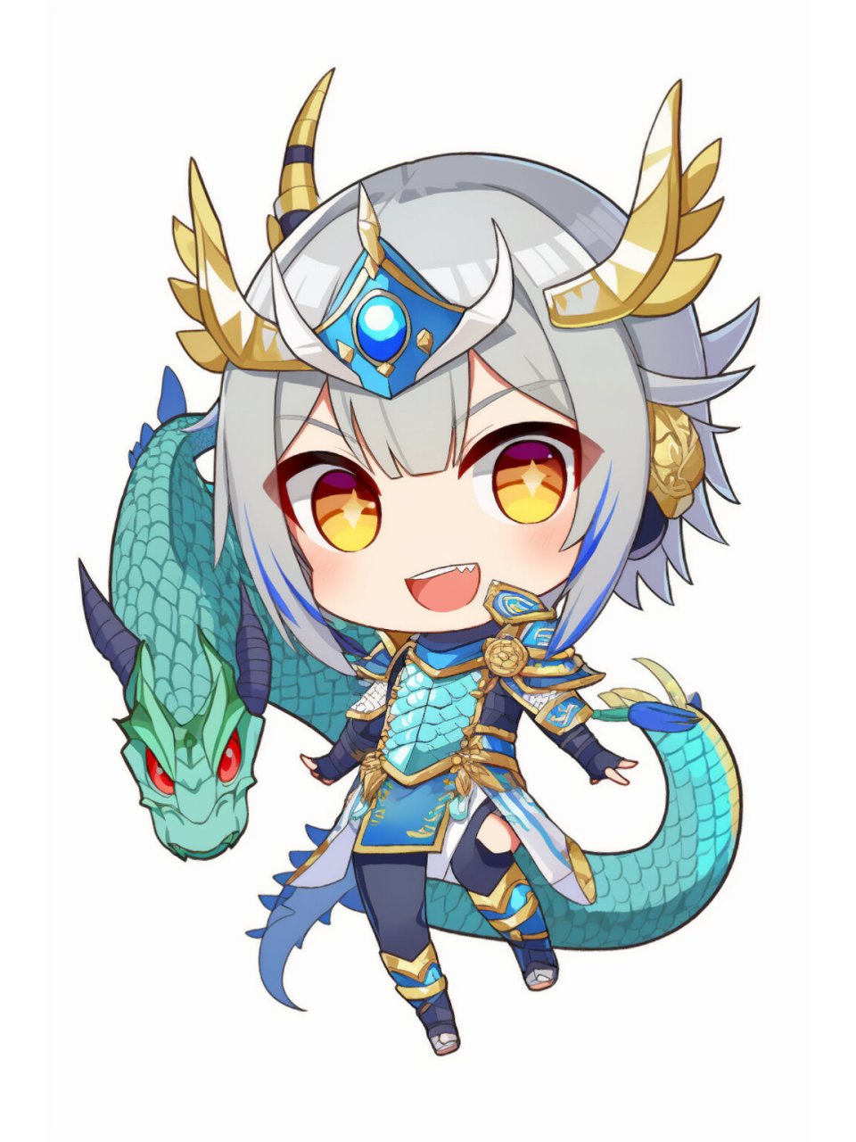 q版二次元龙拟人