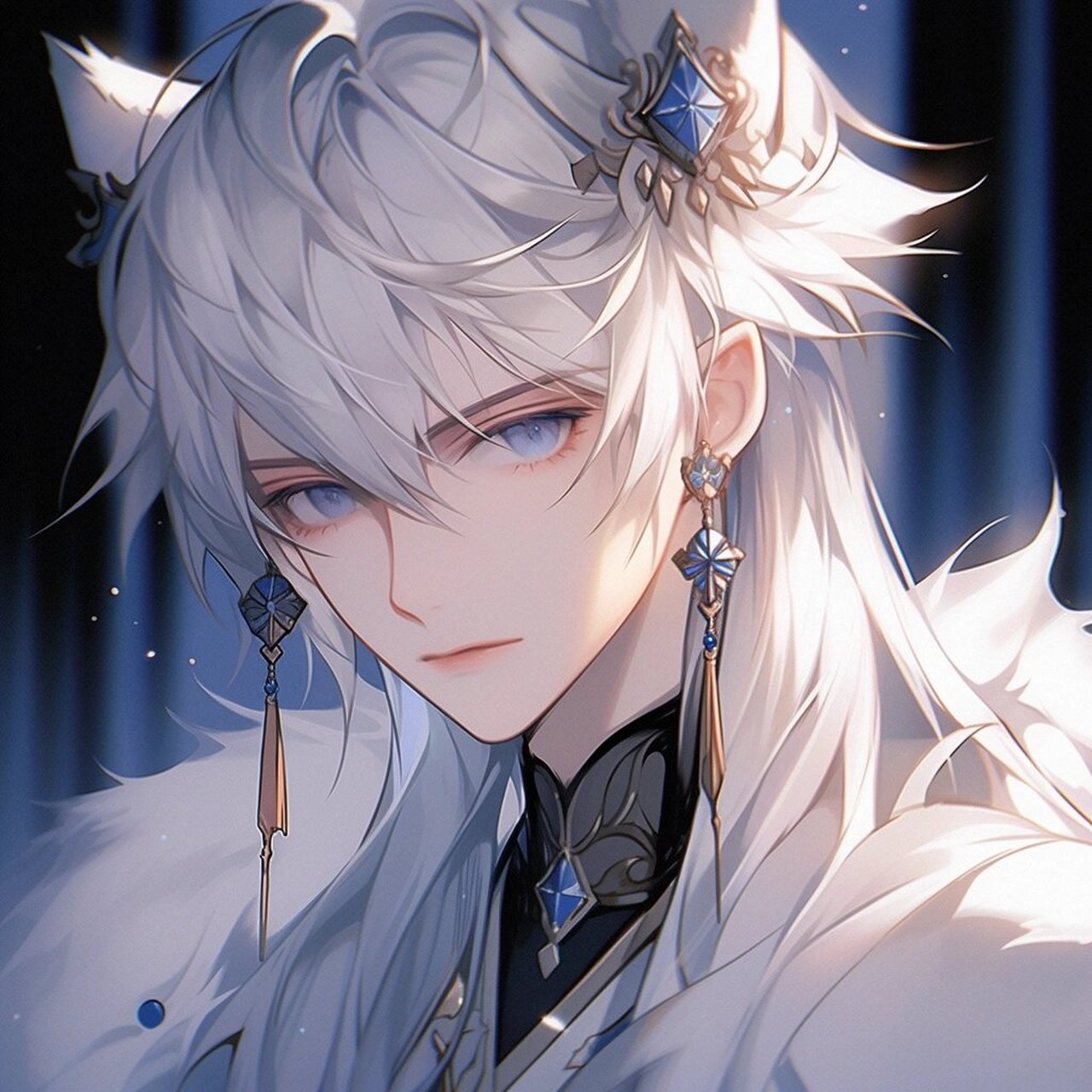 高冷帅气狐族少年|古风头像|男生头像