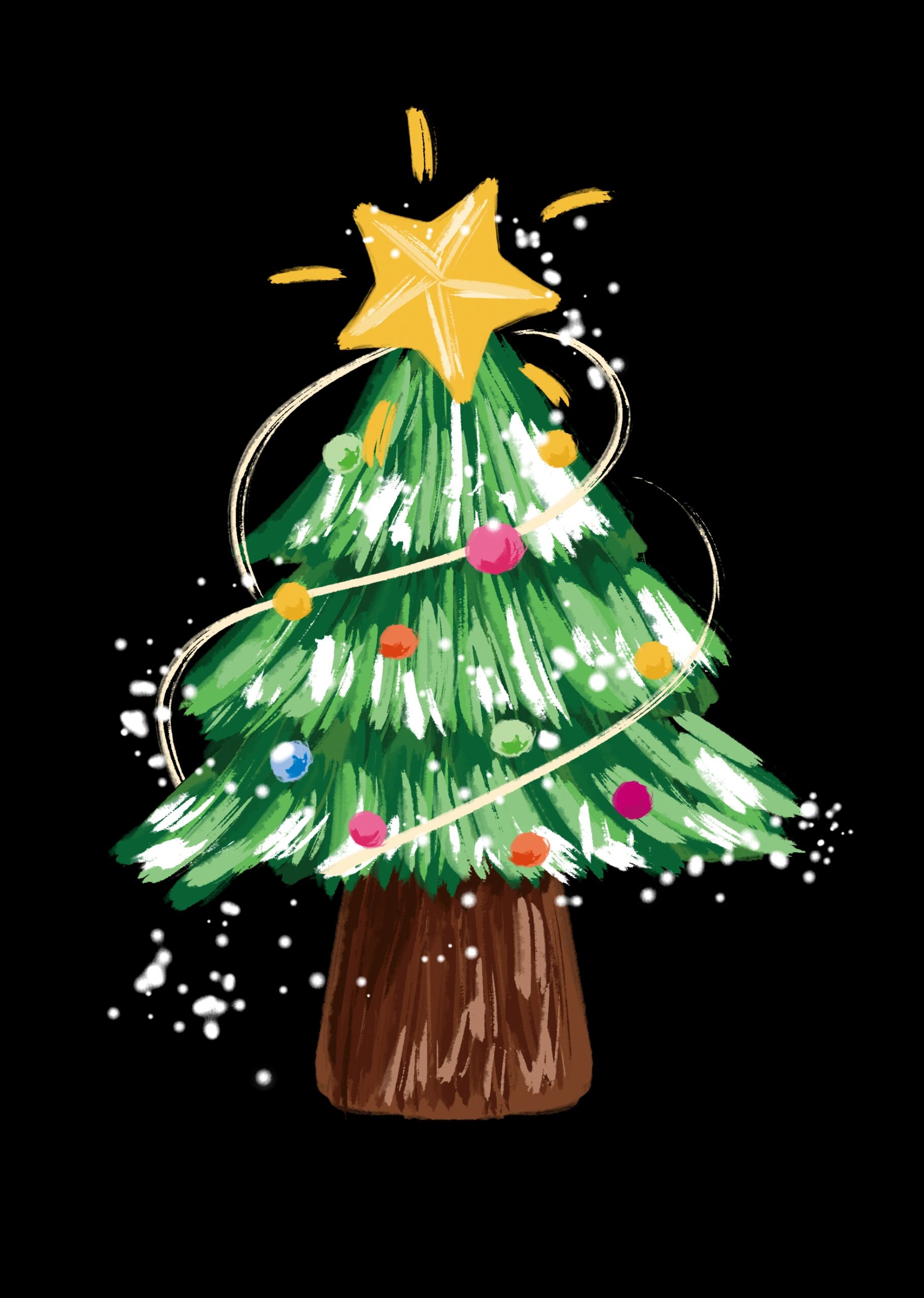 圣诞树详细步骤图