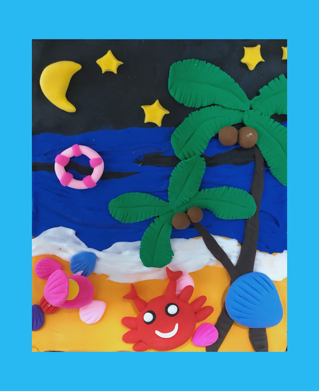 超轻黏土《夏日海滩》