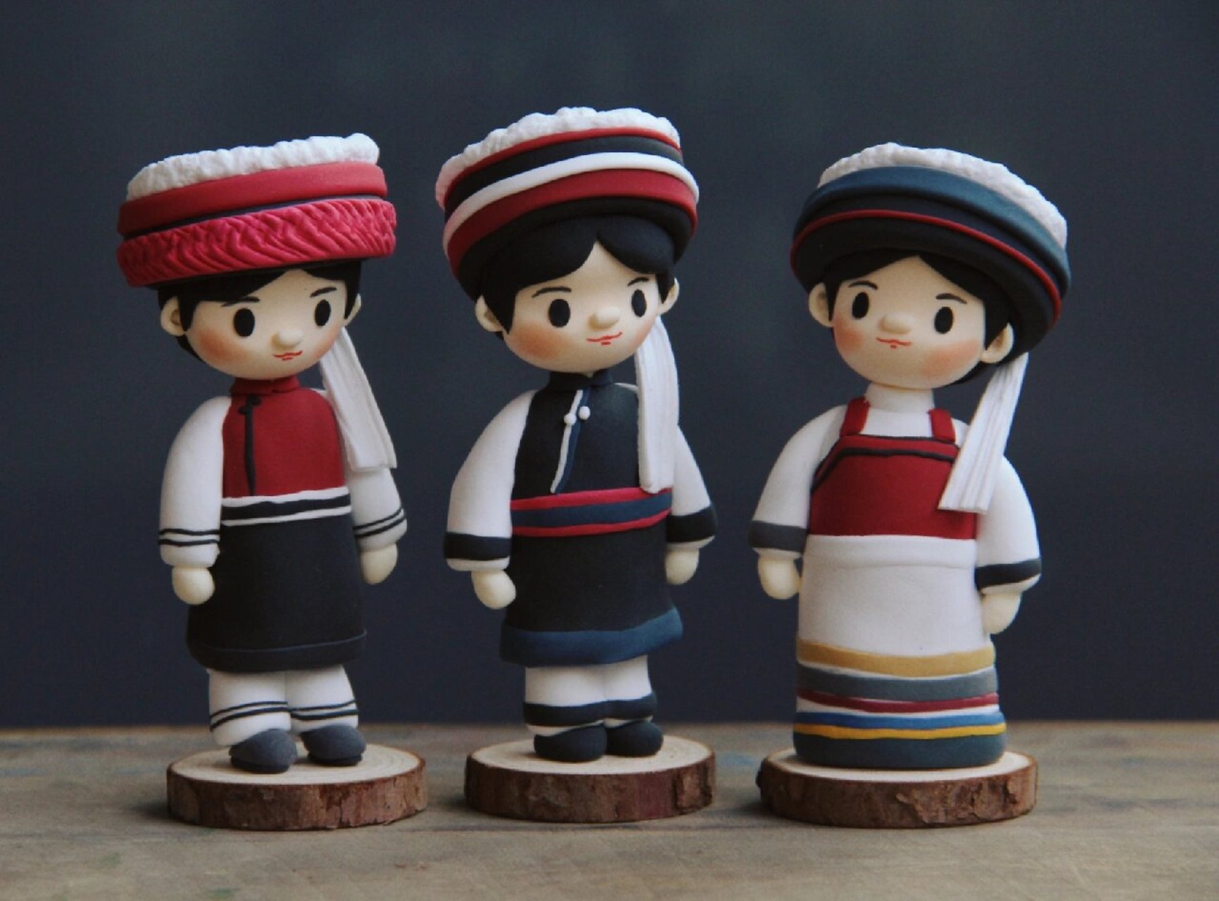 挑战粘土制作 56个民族(1/56)-白族