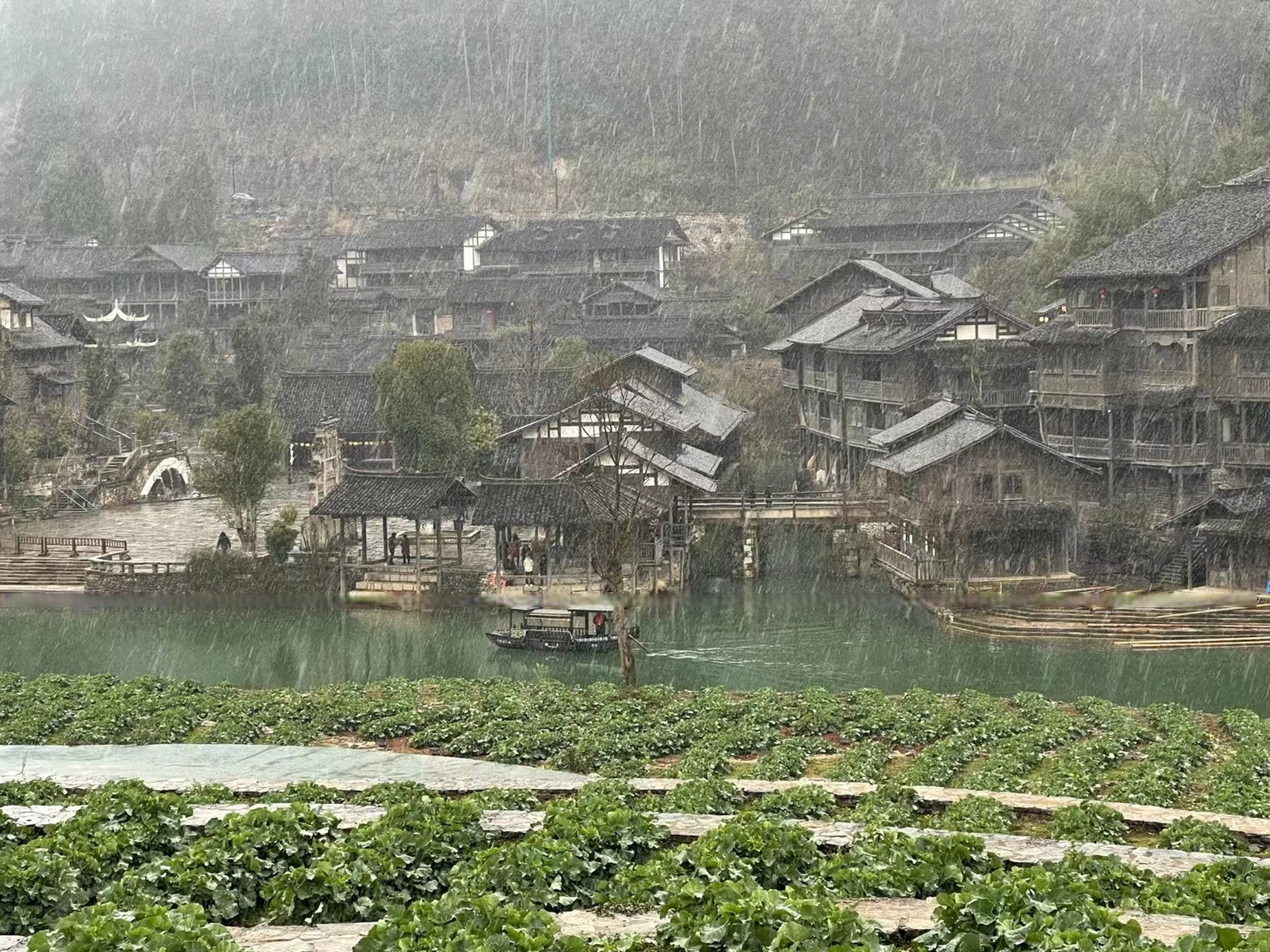 乌江寨,烟雨江湖,醉美人间.贵州,遵义#百家车坛