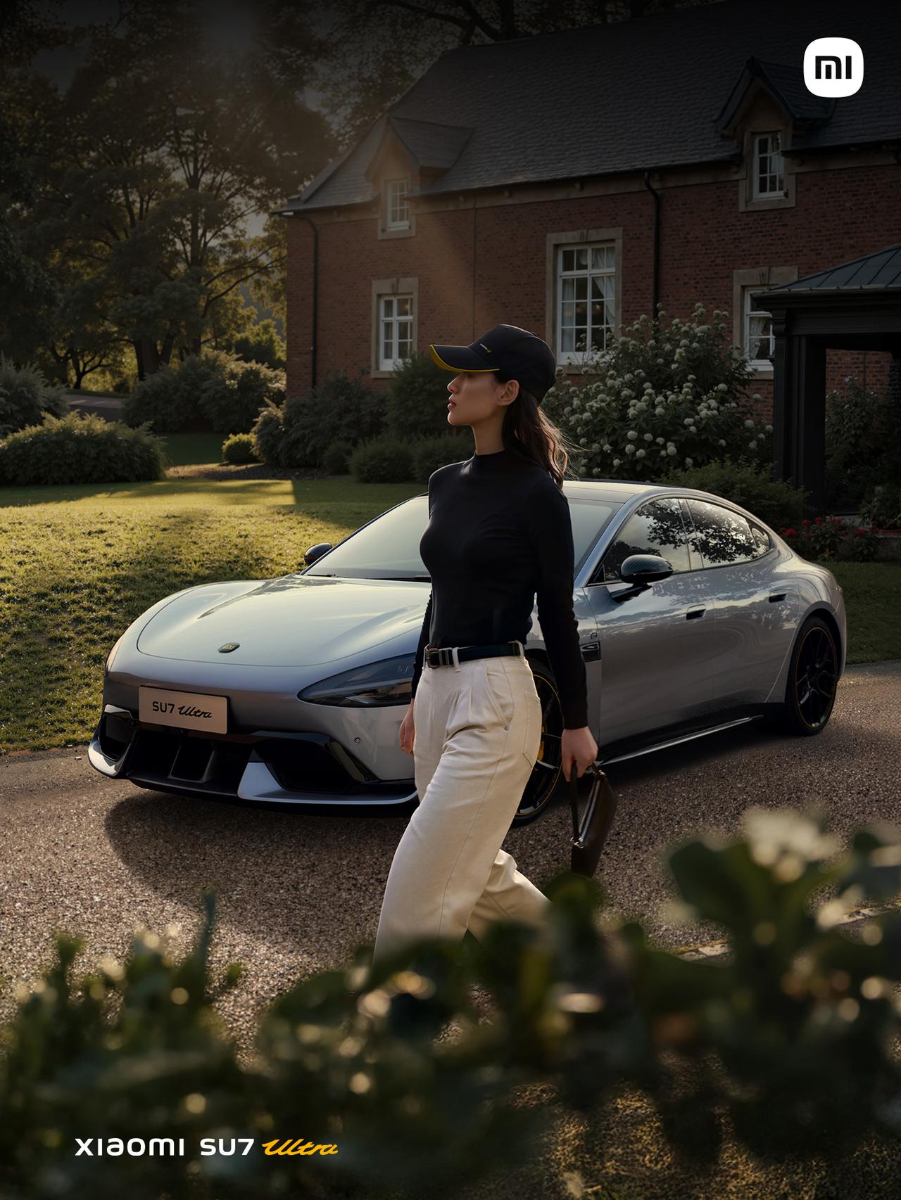 小米su7ultra 更能展现,女性的强大与优雅, 全车四门玻璃采用全新隔热