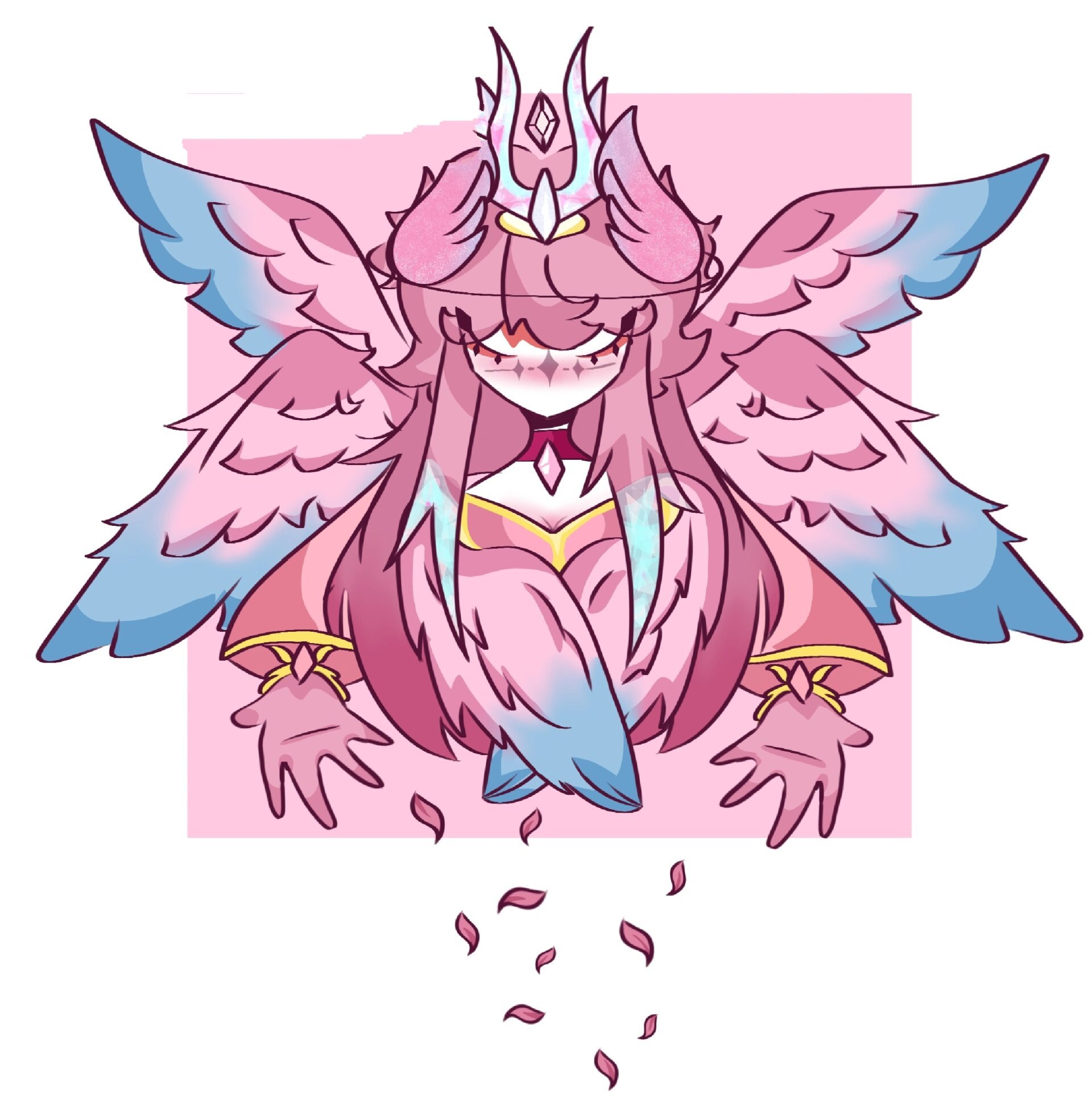 圣翼天使—恋拟人 "愿光明庇佑你" 本来打算做手书的,但是懒