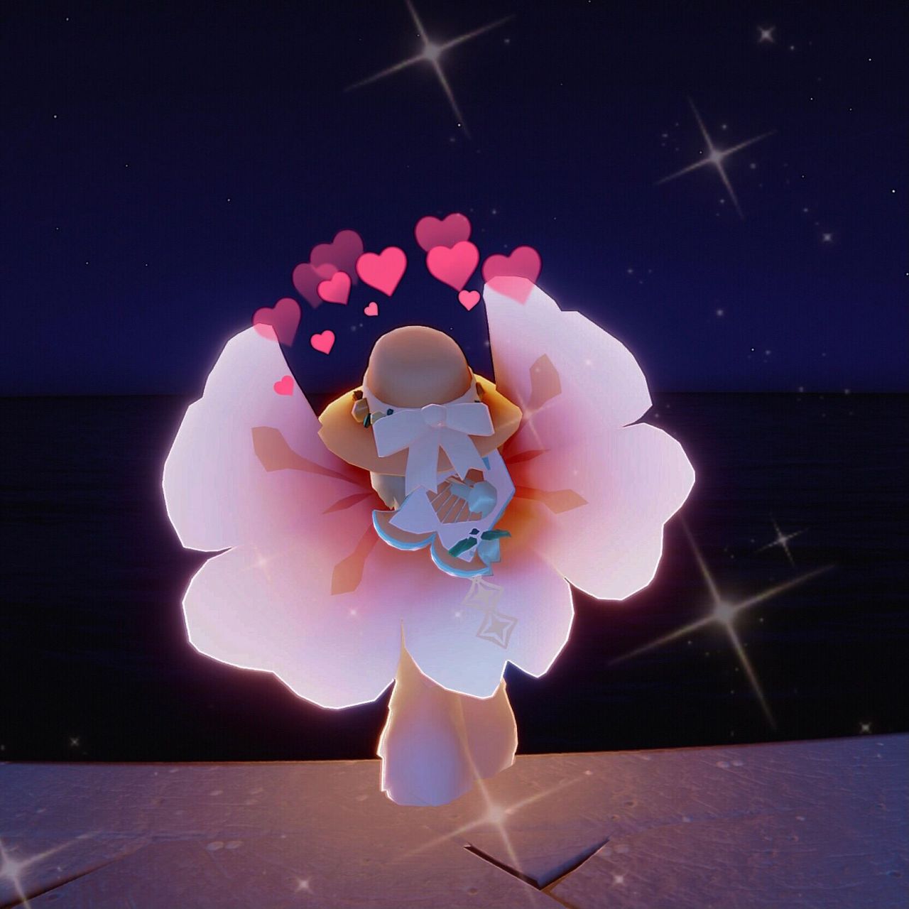 光遇萌妹穿搭78 分享一下自己觉得非常可爱的穿搭94 可爱花环谁见