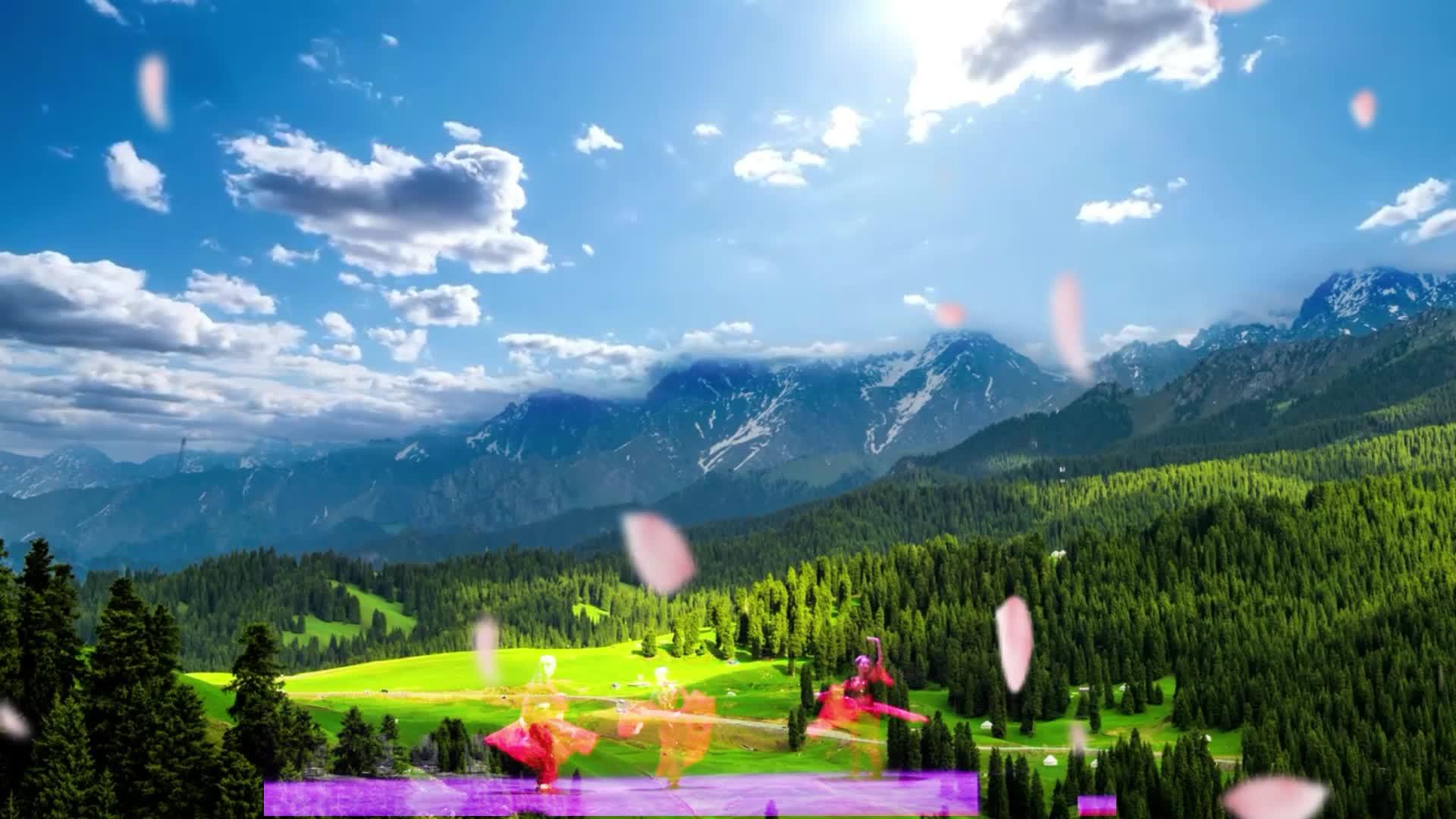 手风琴演奏的新疆民歌玛依拉在明快的曲风中放飞身心