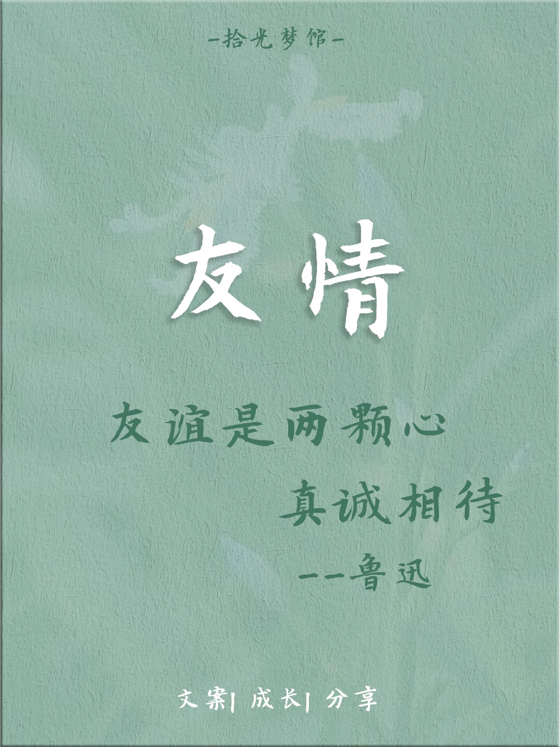 💐关于友情的文案分享💐