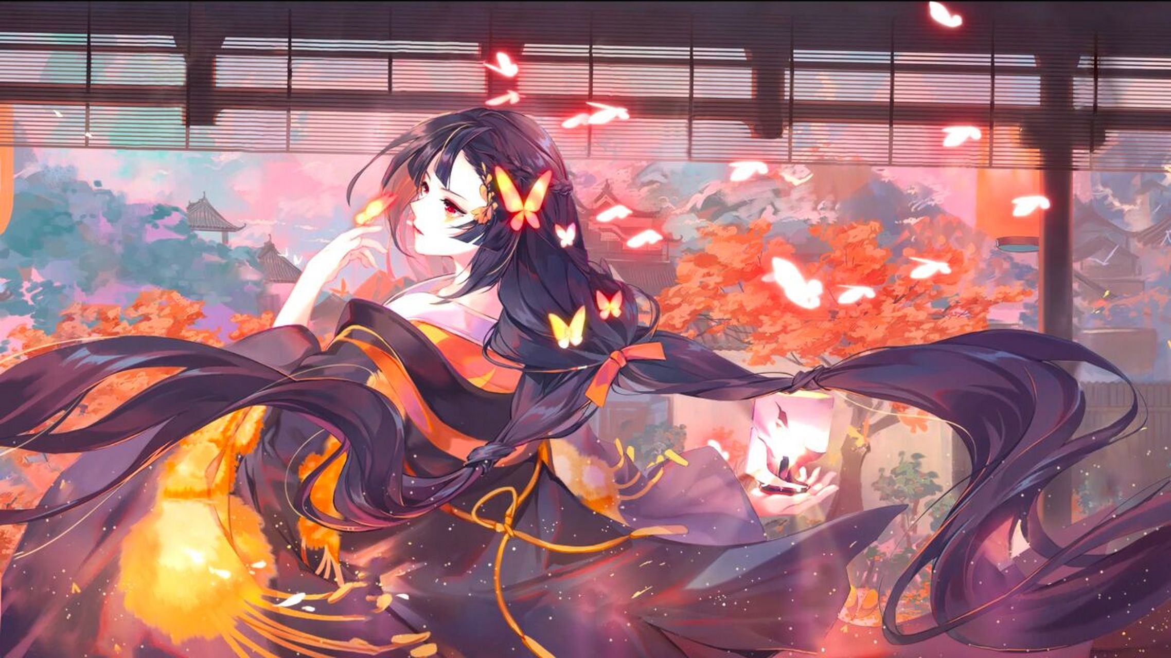 4k hdr 阴阳师系列壁纸 今天是连更的第二天 因为跨国审核满 	 为了