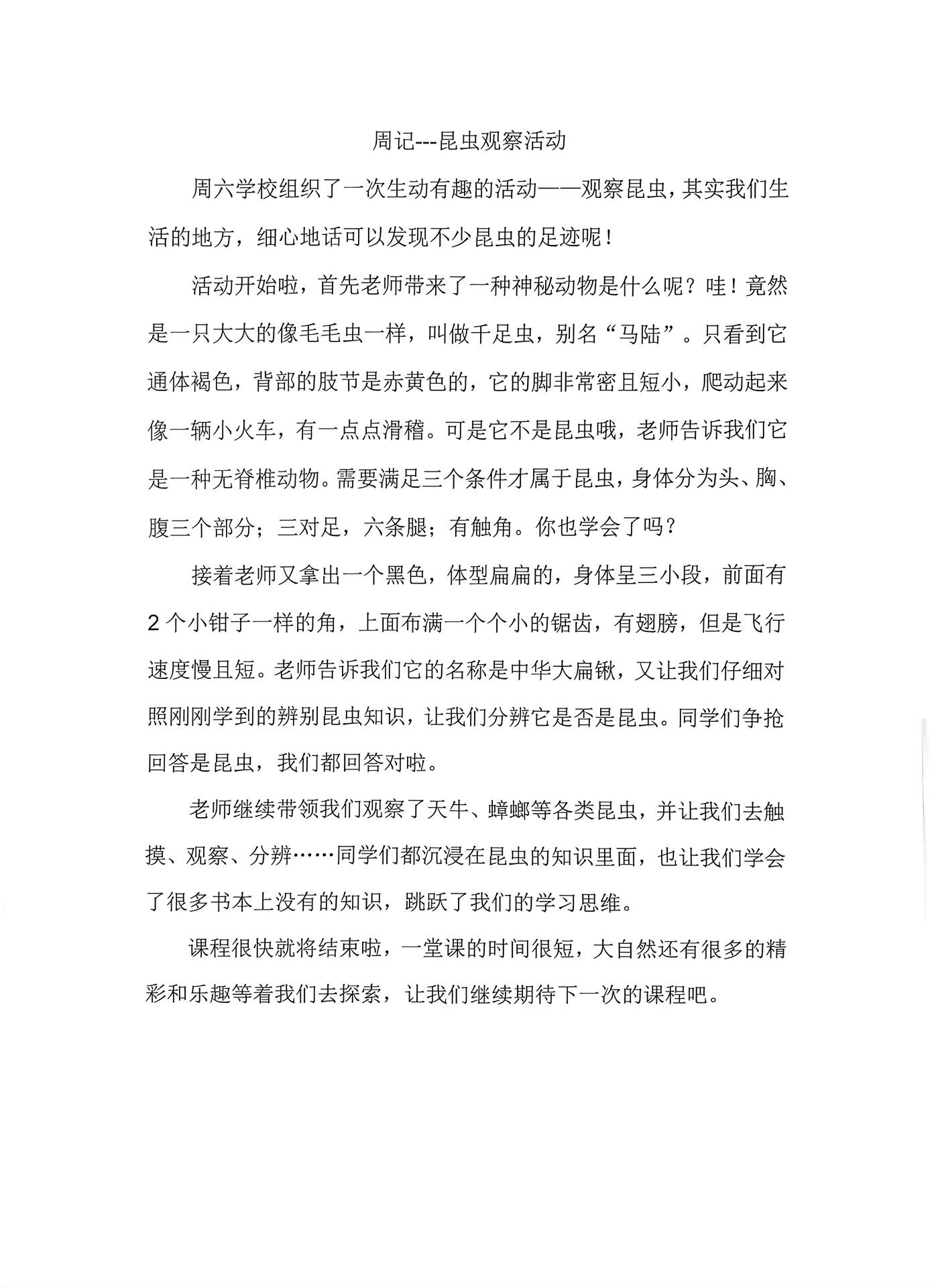 蘑菇钉周记范文(蘑菇钉周记标题怎么写)
