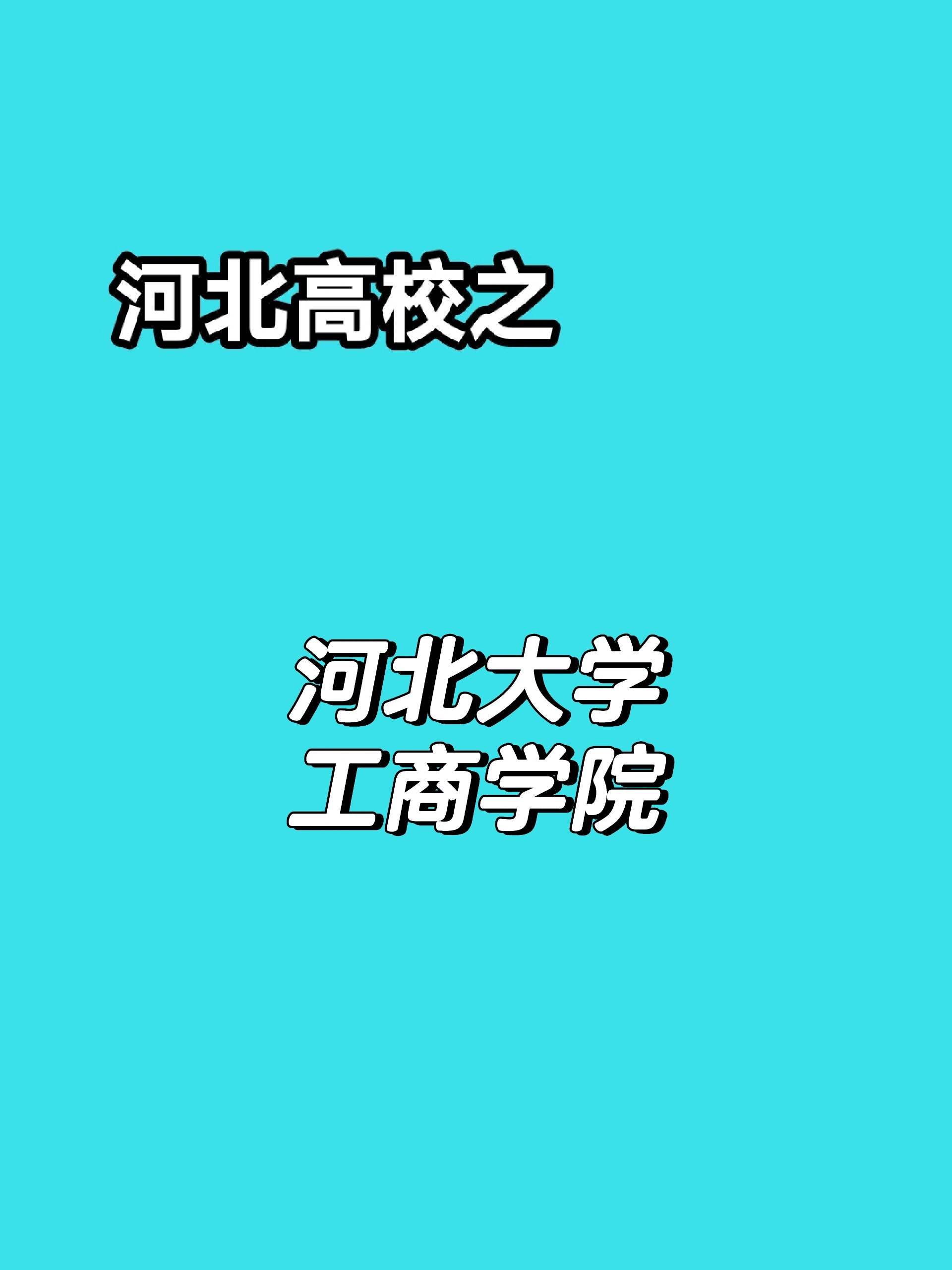 河北大学工商学院