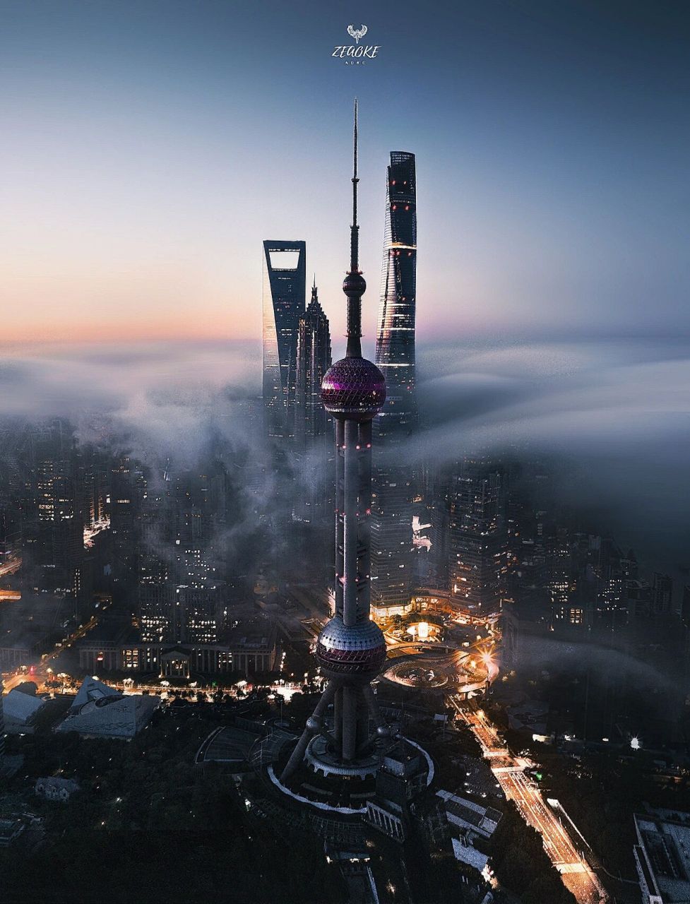 明珠塔云端之巅!